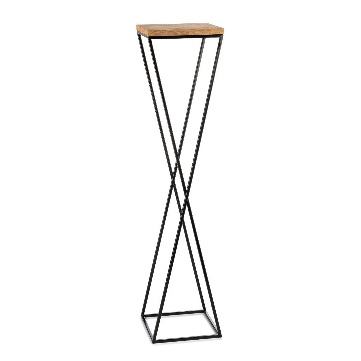 Kwietnik stojący metalowy 100 cm LOFT industrialny