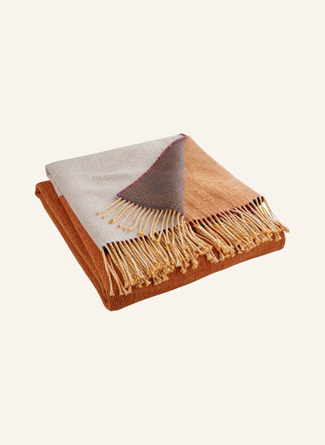 hessnatur Lambswool Mix Plaid