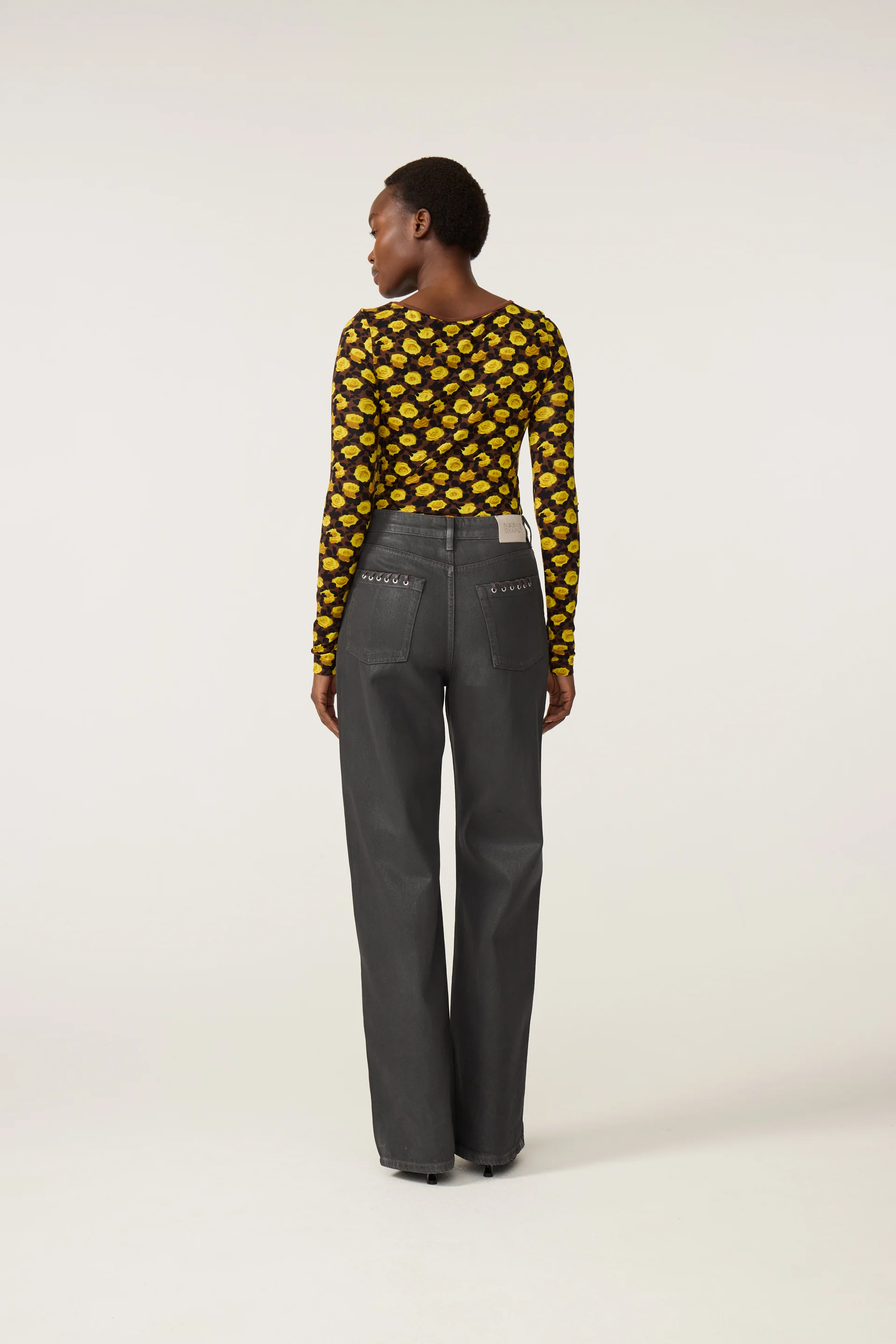Roe Top | Yellow/Brown