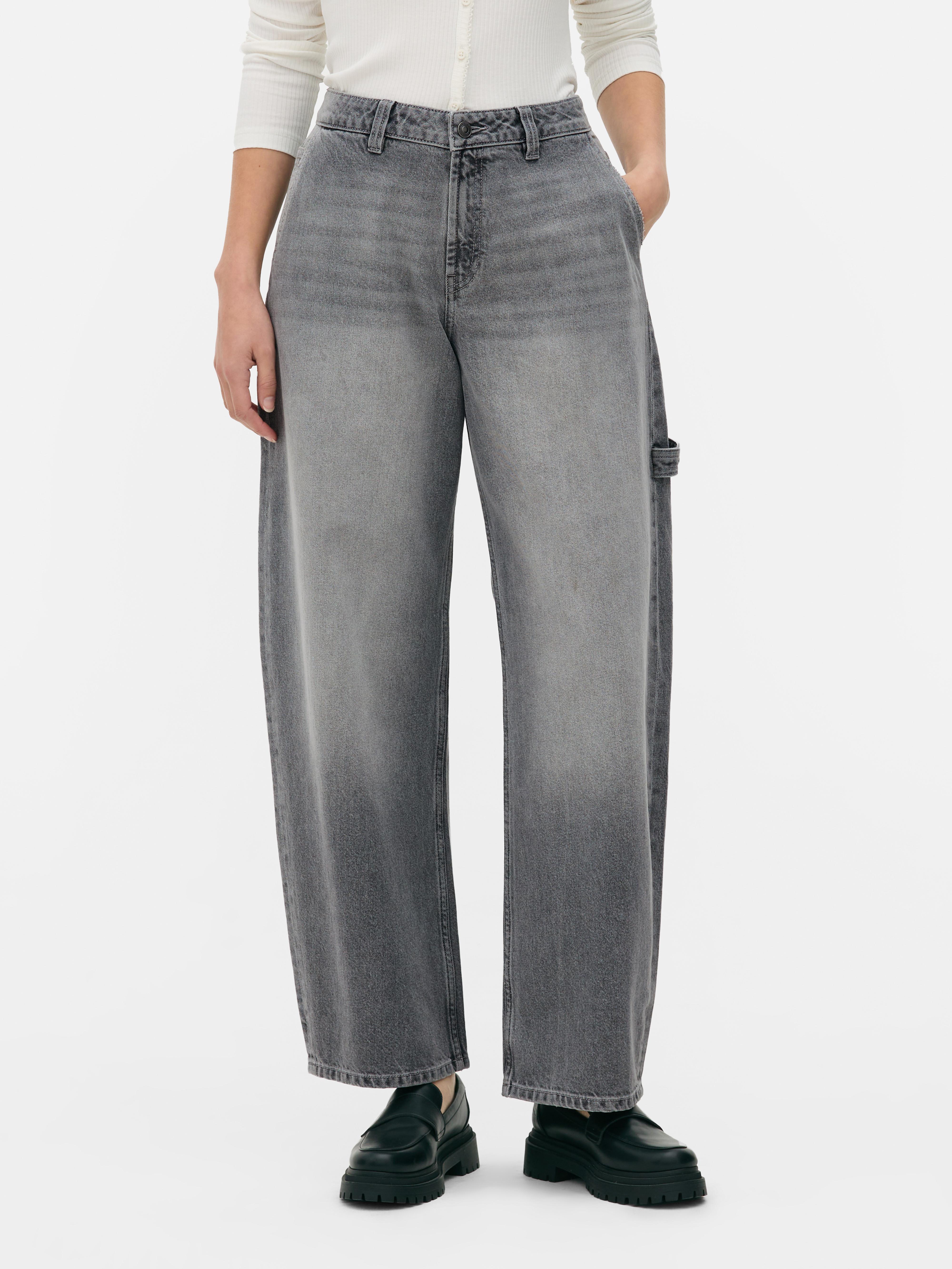 Low Rise Utility Jeans