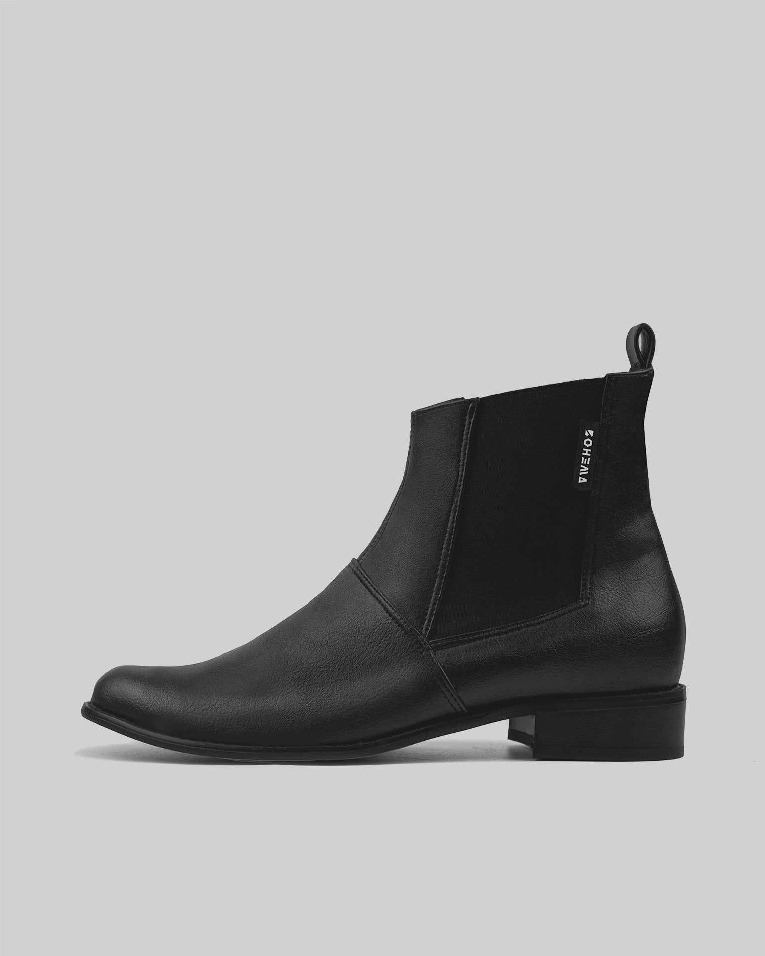BOHEMA - Chelsea Boots, ze skóry roślinnej, polska rodzinna marka