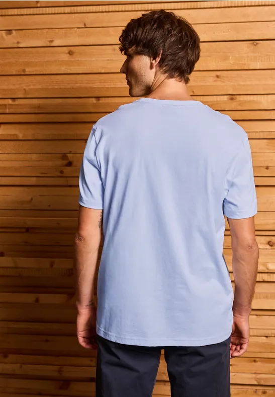 T-Shirt mit Streifen-Print