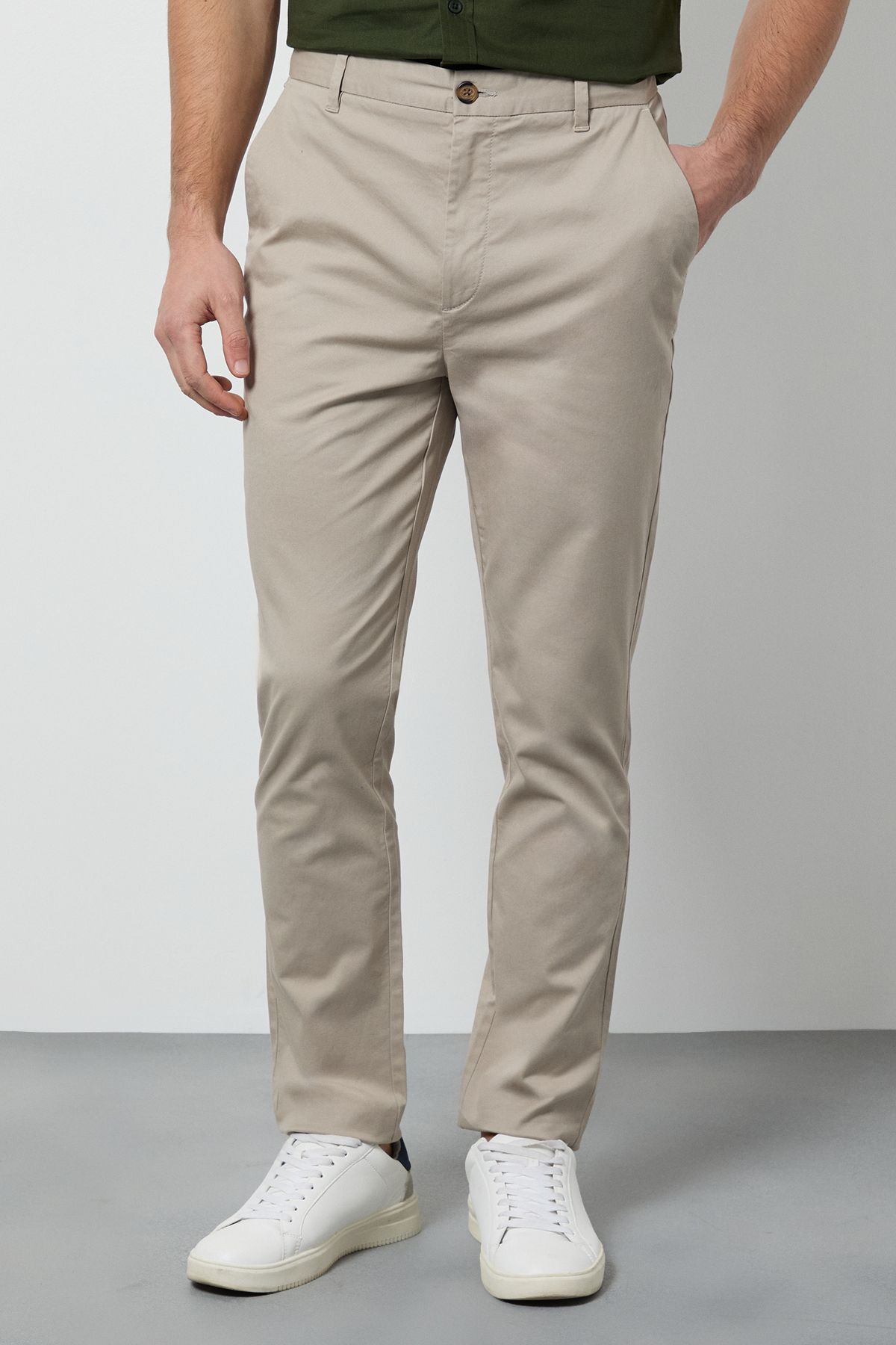 Burton Natural Skinny Fit Chino Trousers
