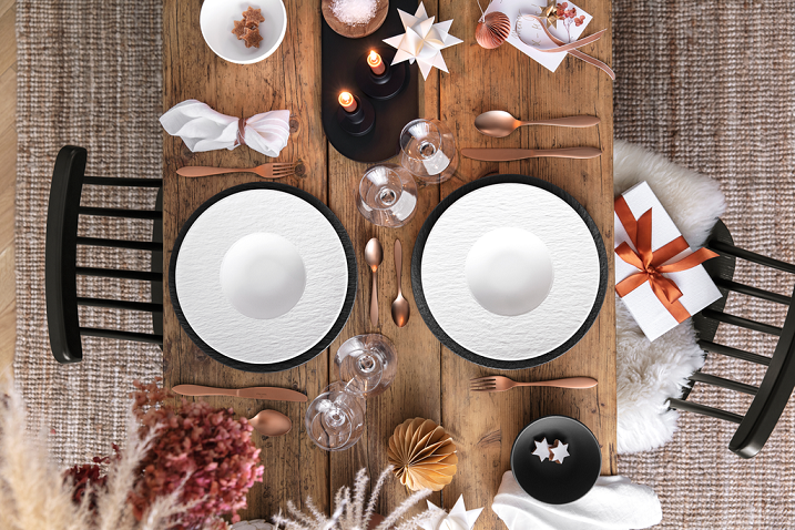 Villeroy&Boch Talerz Manufacture Rock Blanc 29cm głęboki do makaronu