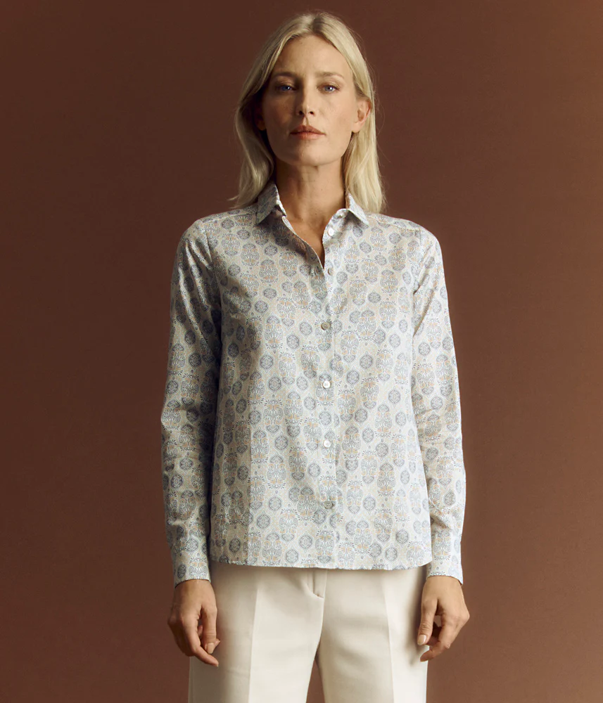 Chemise imprimée en coton CARTHAGE84-T840F/84186/531