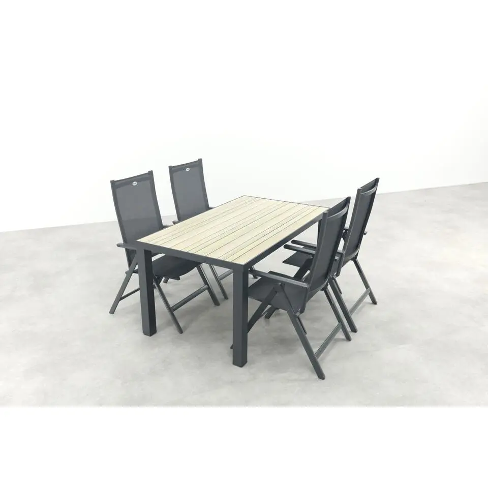 Hartman Napoli/Nola verstelbare tuinset 160x90 cm