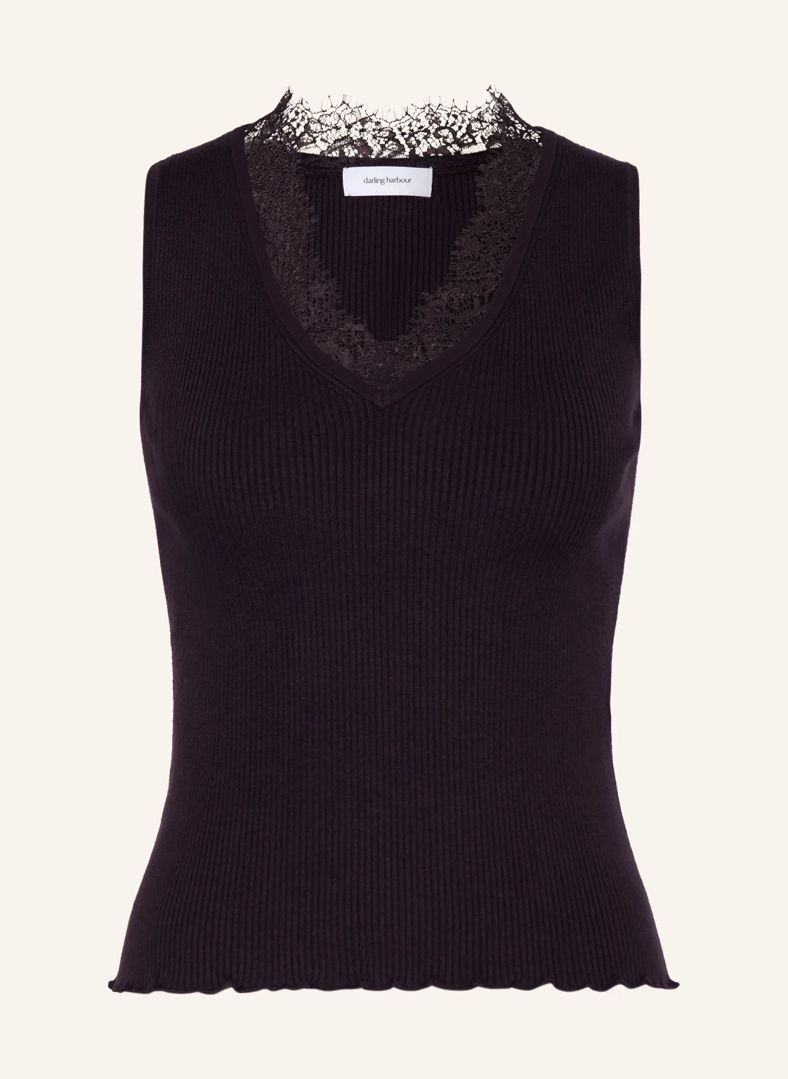 darling harbour Stricktop mit Spitze