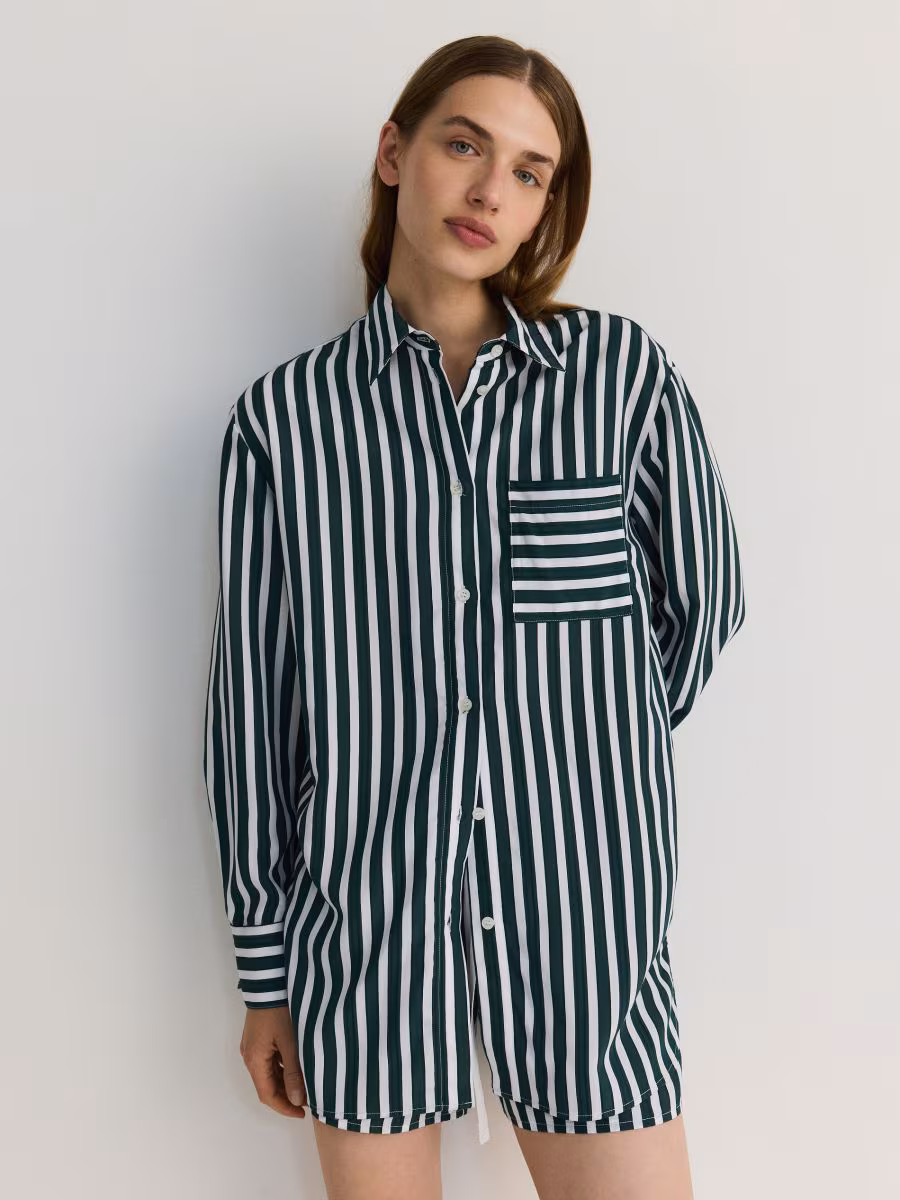 Jacquard Fabric Shirt