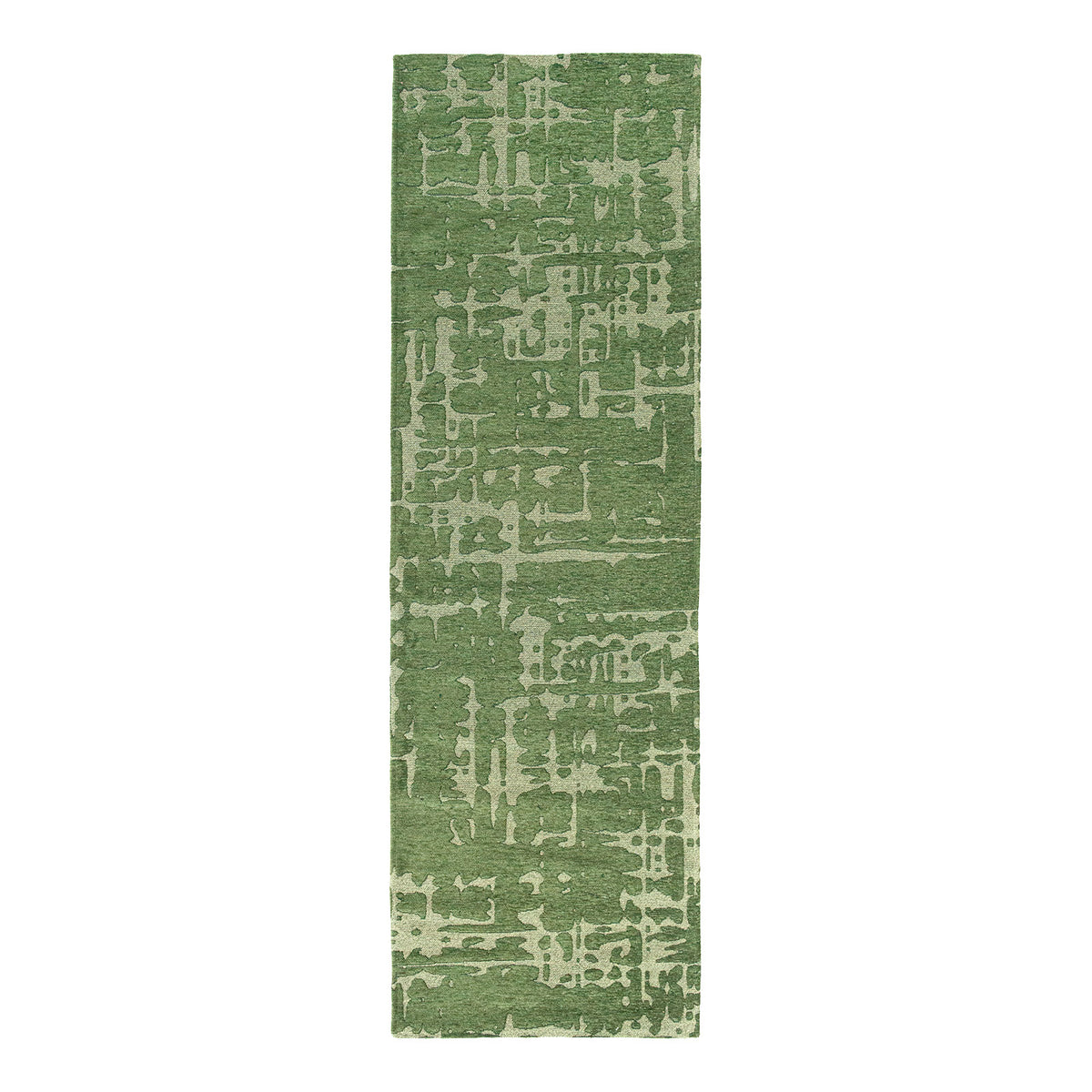 Ecorugs vloerkleed Perrier's Green - groen - 80x250cm