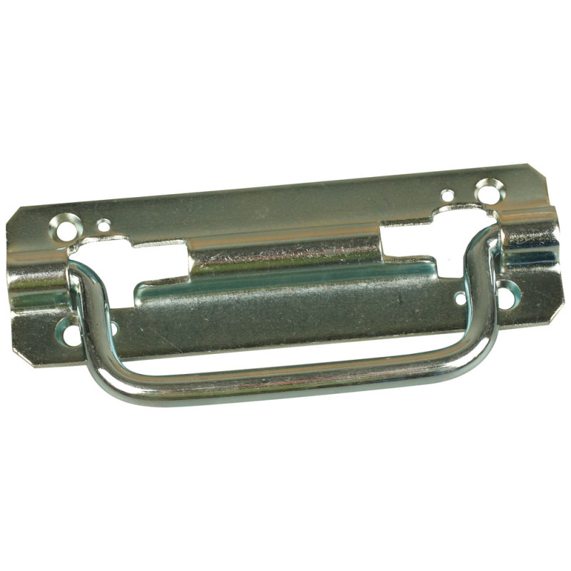 Poignée de malle en acier zingué 160 mm TEKNIBOX