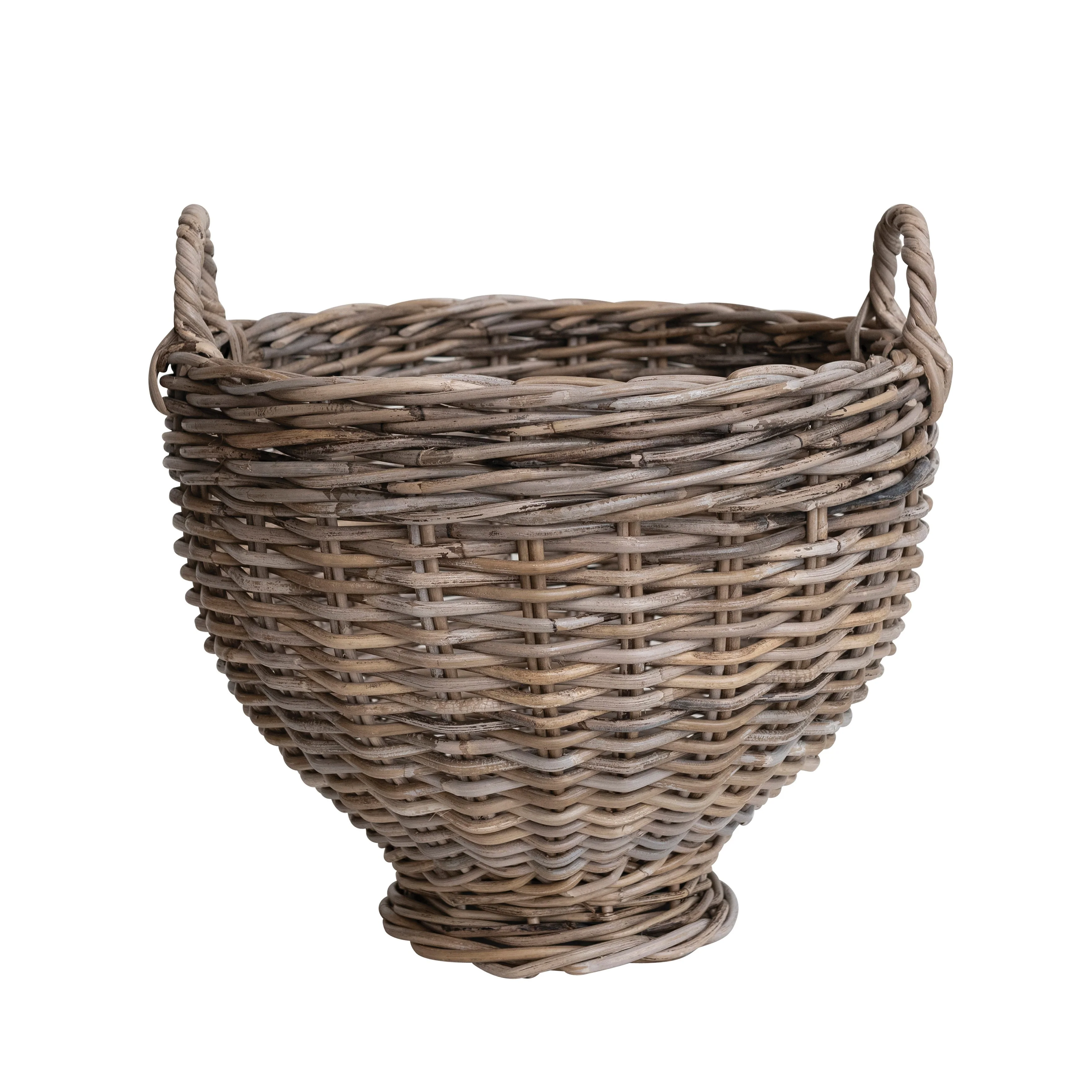 Woven Rattan Basket Storage