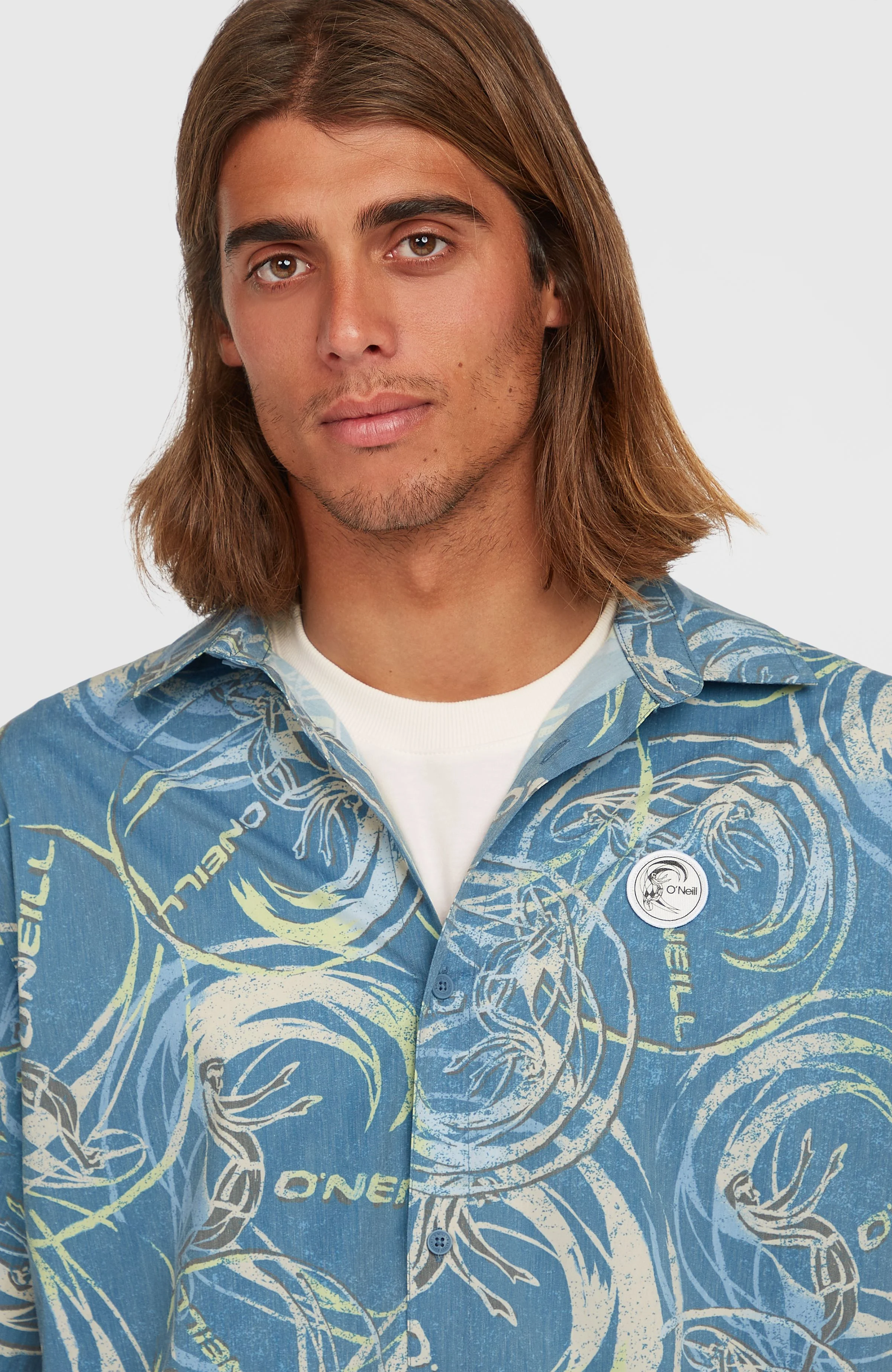 Heren O'Neill O'Riginals UPF 50  overhemd met korte mouwen