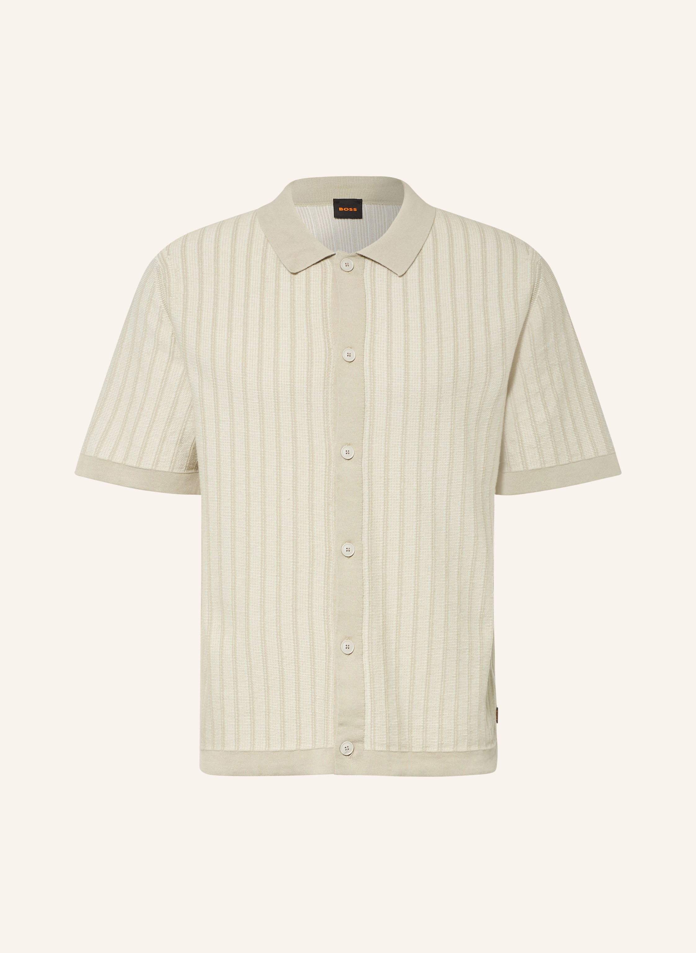 BOSS Strickhemd KODD Regular Fit
