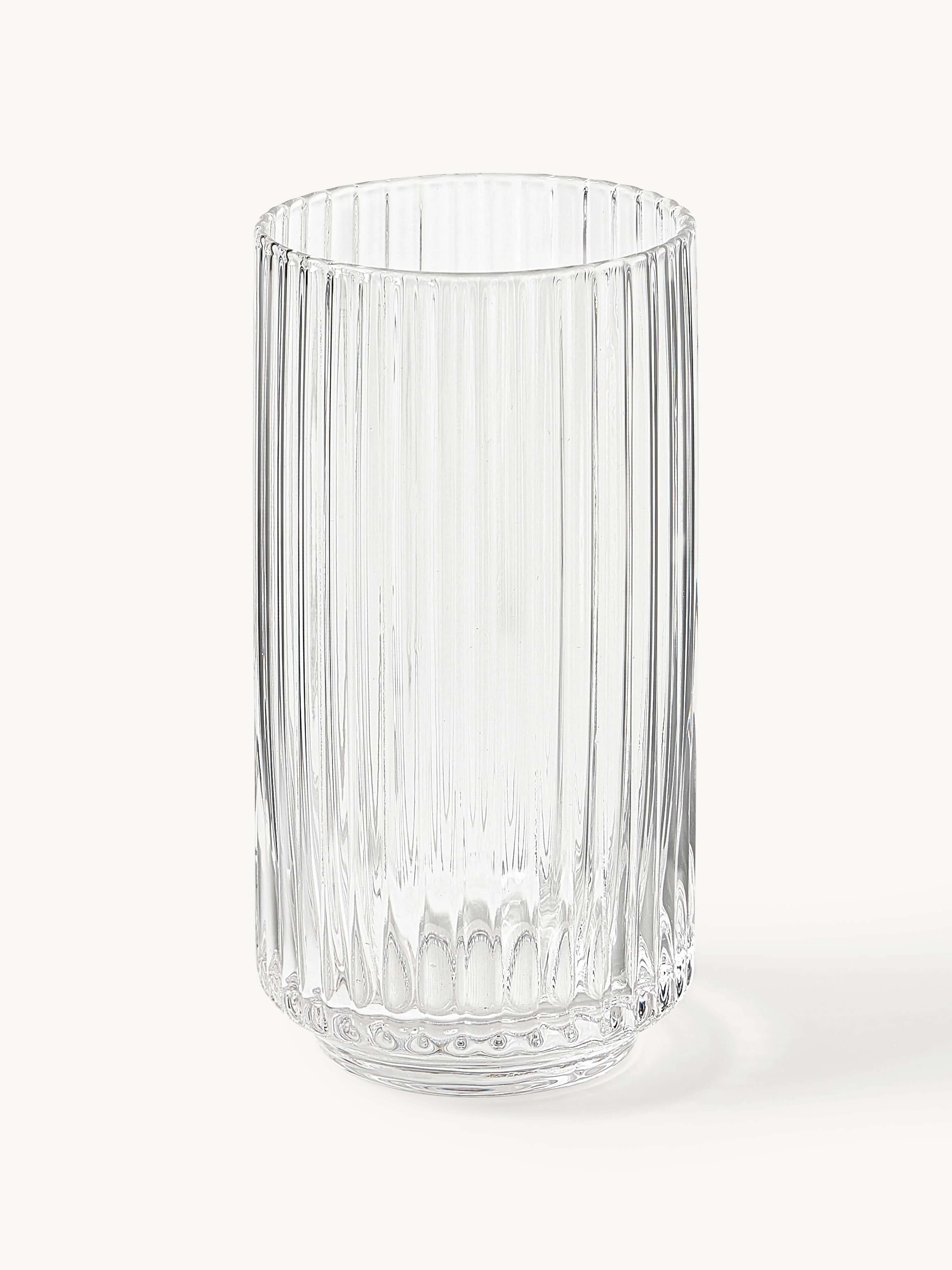 Mundgeblasene Longdrinkgläser Aleo, 4er-Set