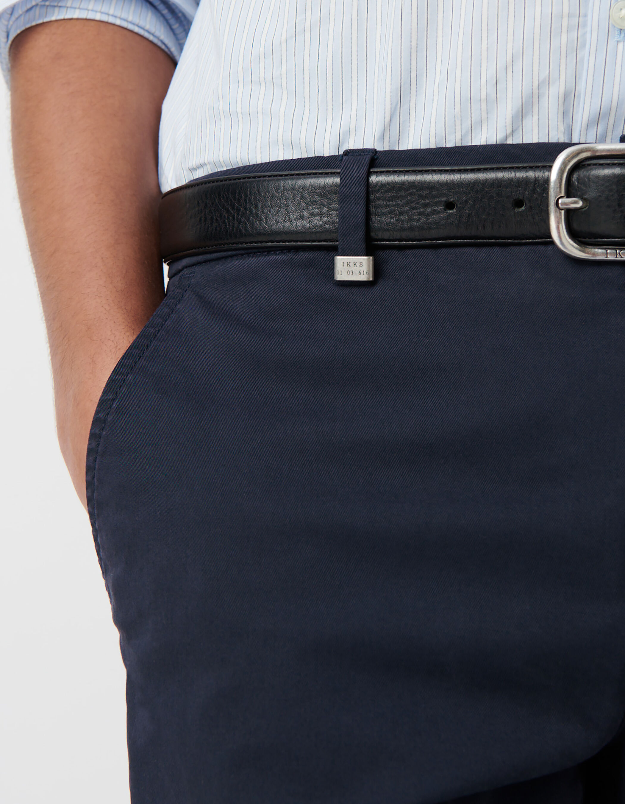 Pantalon CHINO SLIM marine Homme