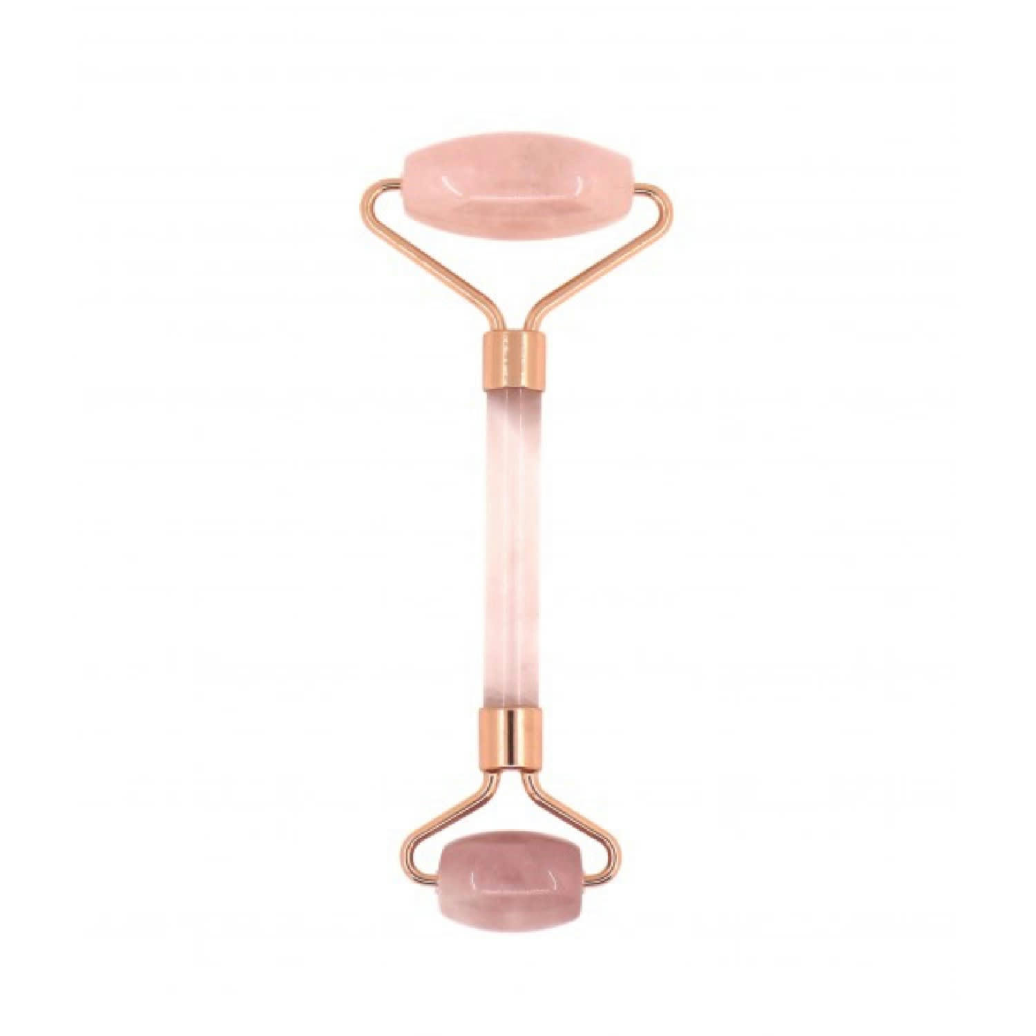 - Masseur visage en quartz rose