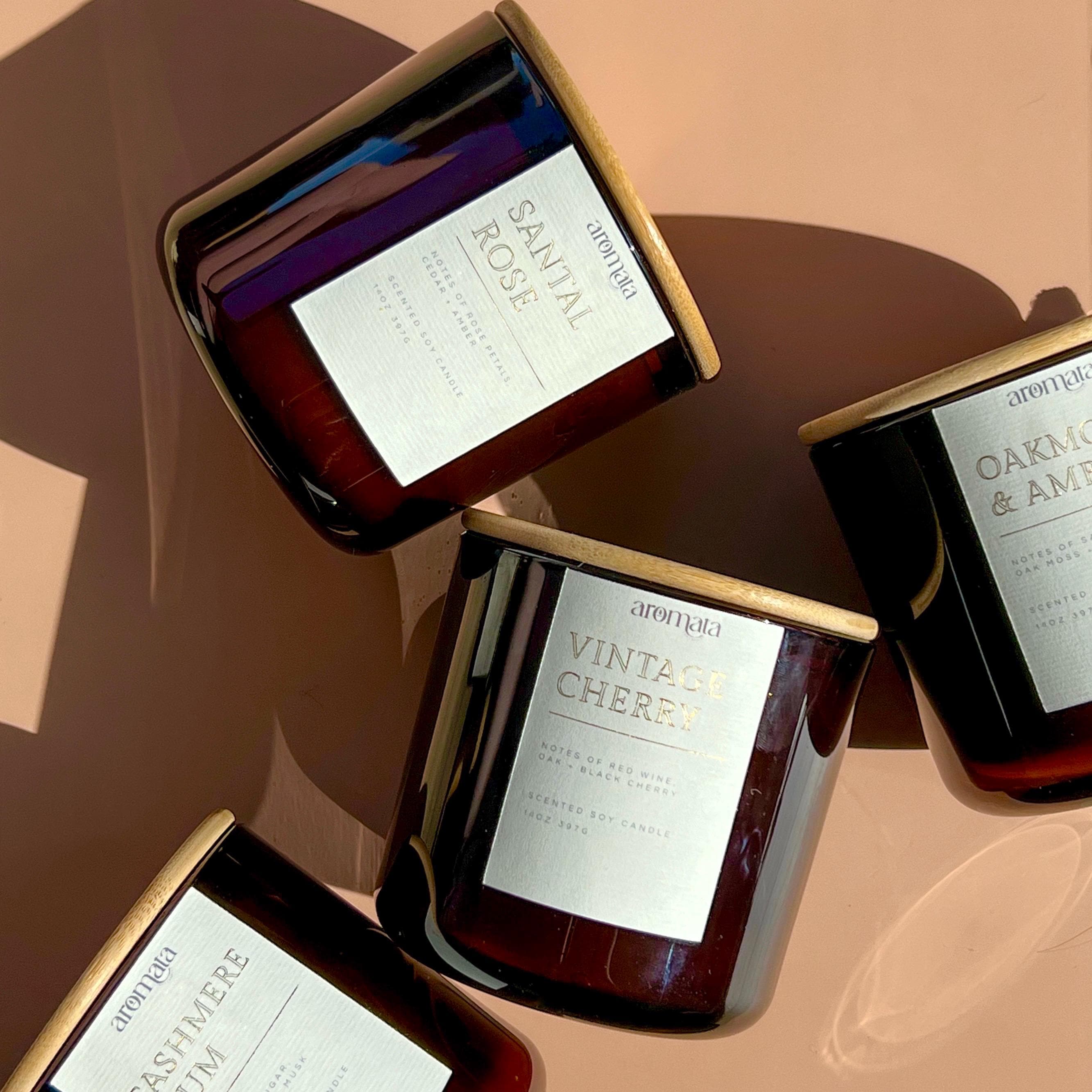 Natural Soy Candles - Choose your favorite scent | Handmade in small batches | Ideal for gifts | Nontoxic | Single and double wick options