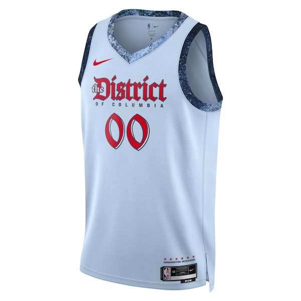 Washington Wizards Nike Unisex 2024/25 Custom Swingman Jersey - City Edition - Powder Blue