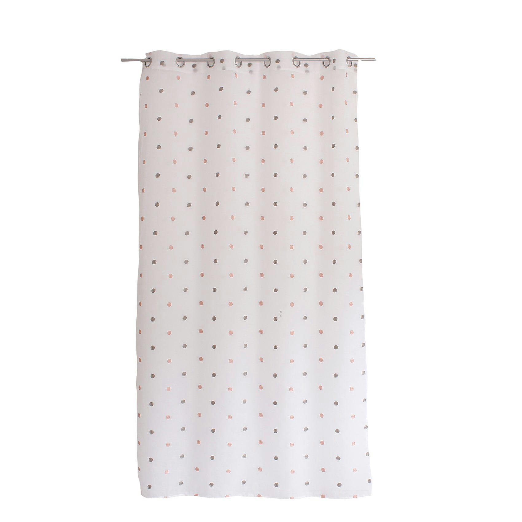 SMARTIES - Voilage sablé brodé 