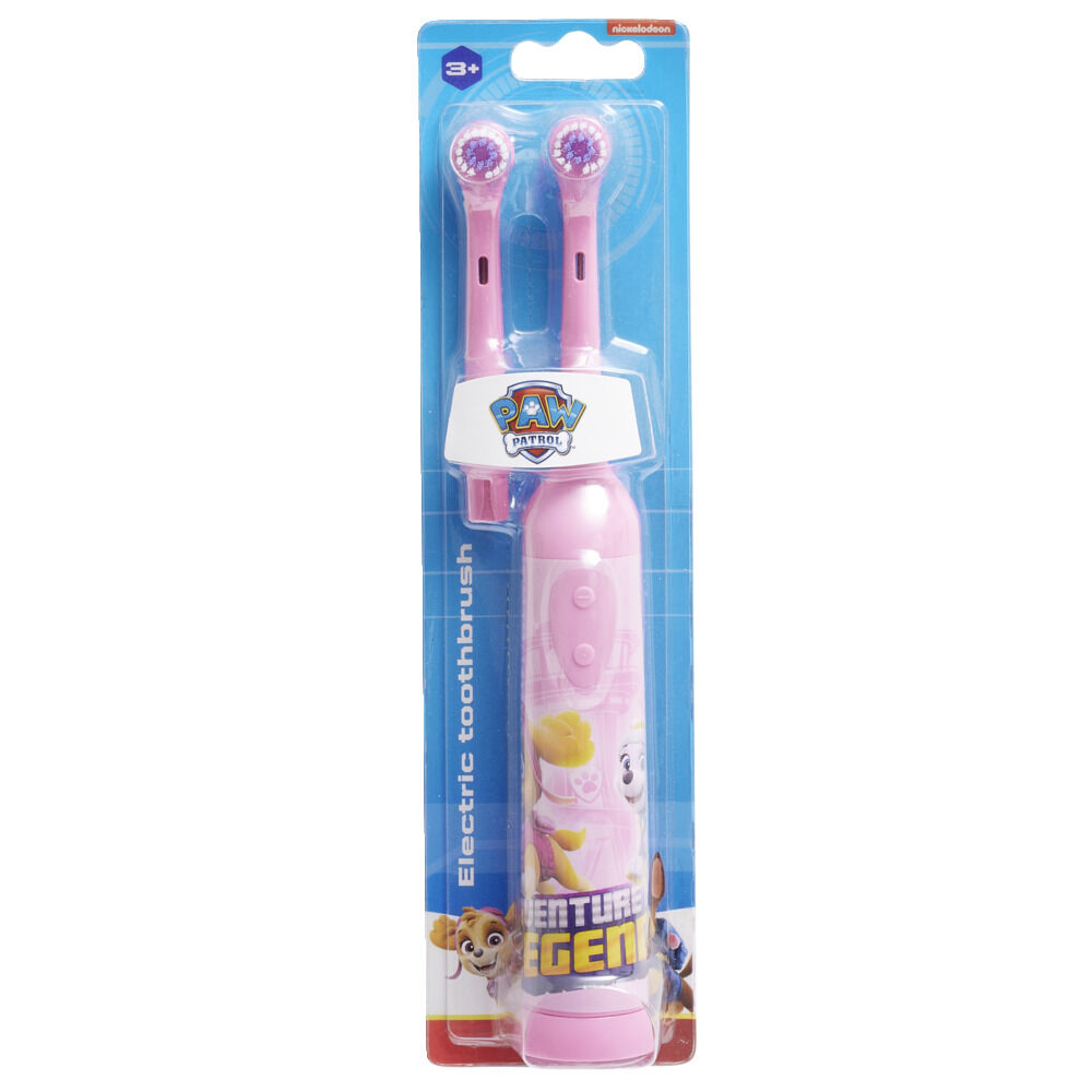 Brosse à dents électrique Pat Patrouille avec 1 brosse recharge garçon ou fille