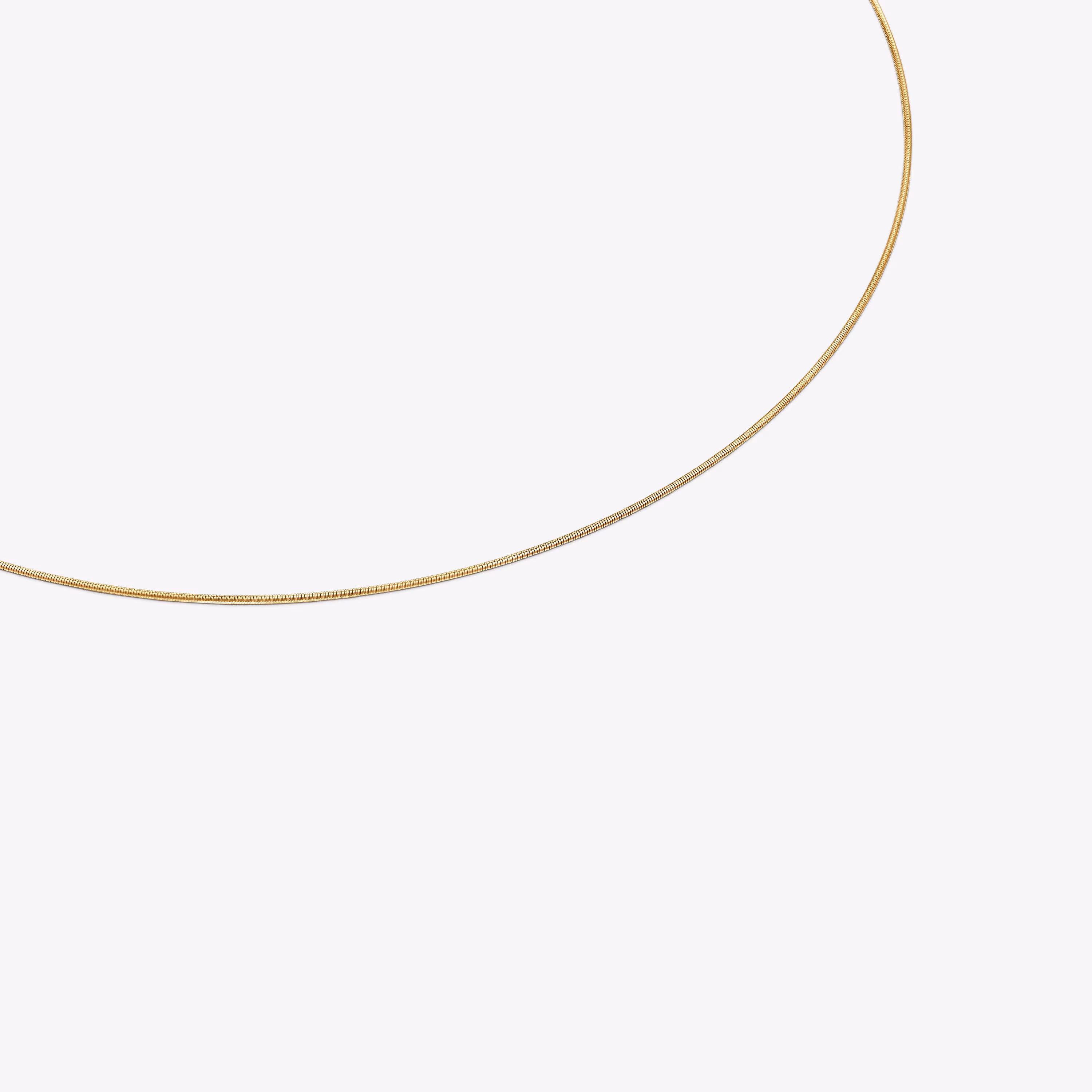 Collar de oro y acero Mesh Tube