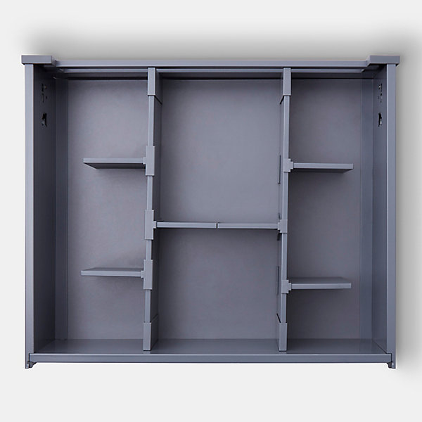 Diviseur pour casserolier GoodHome Soto gris anthracite
