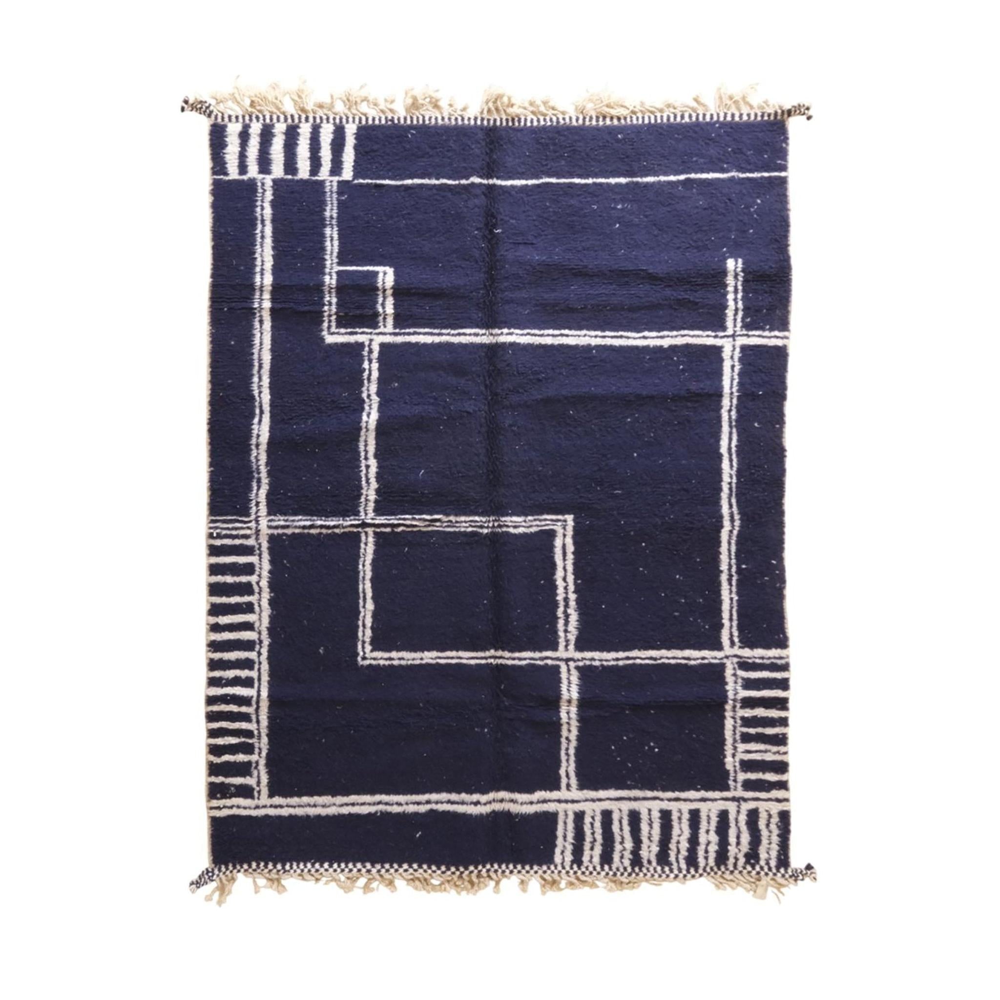 AFK Living vloerkleed Berber - handgemaakt - Wol - 120 cm x 170 cm