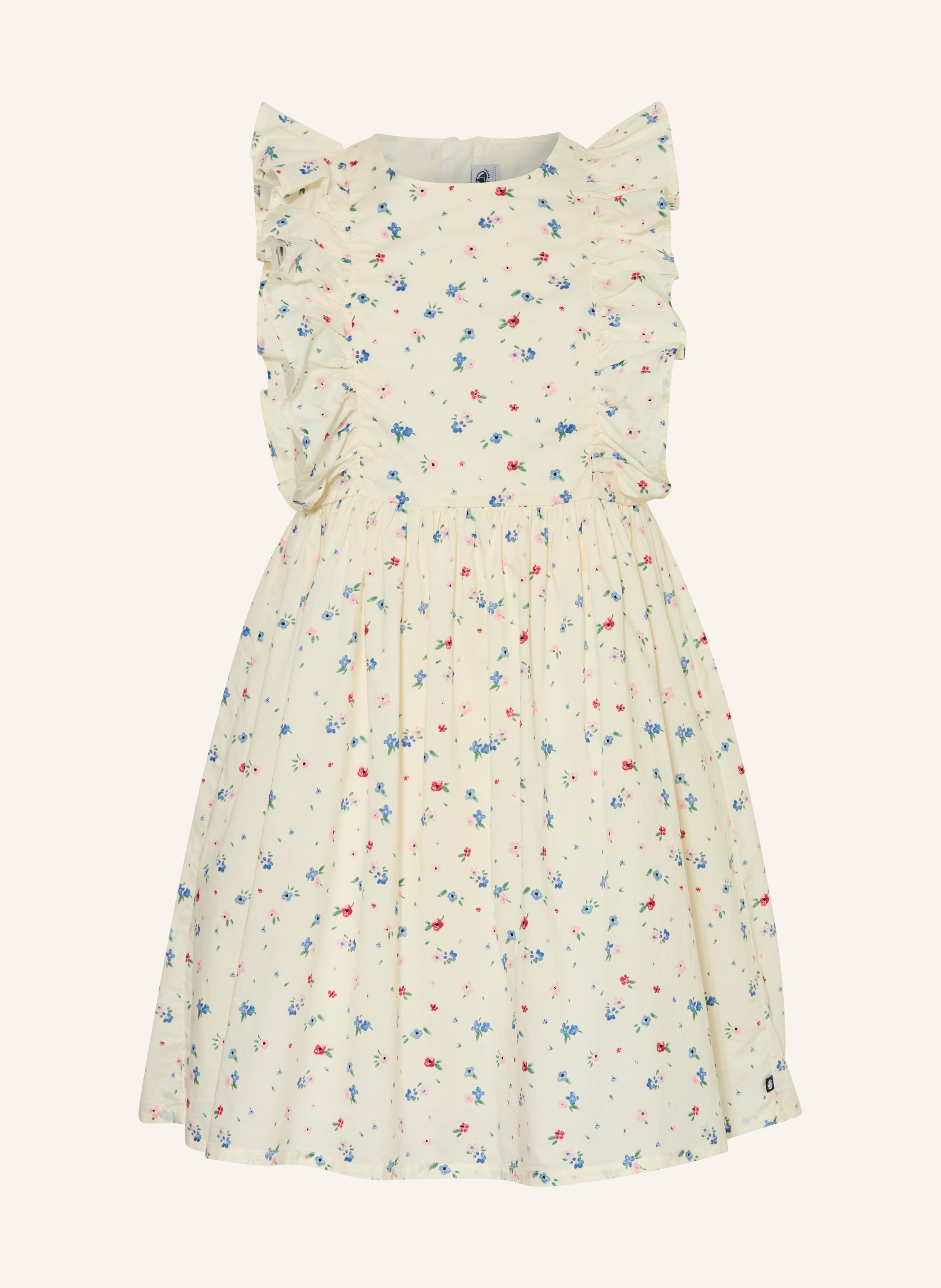 PETIT BATEAU Kleid mit Rüschen