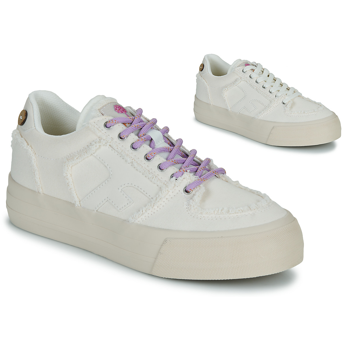 Faguo - WALNUT PLATFORM - White