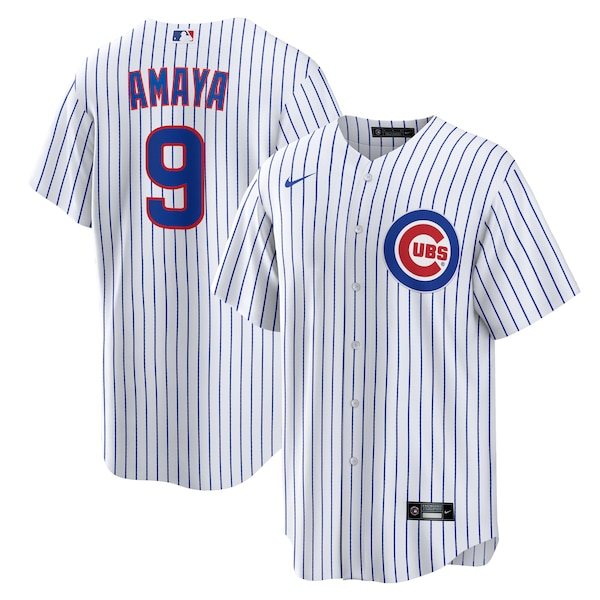 Miguel Amaya Chicago Cubs Nike Home Replica Jersey - White
