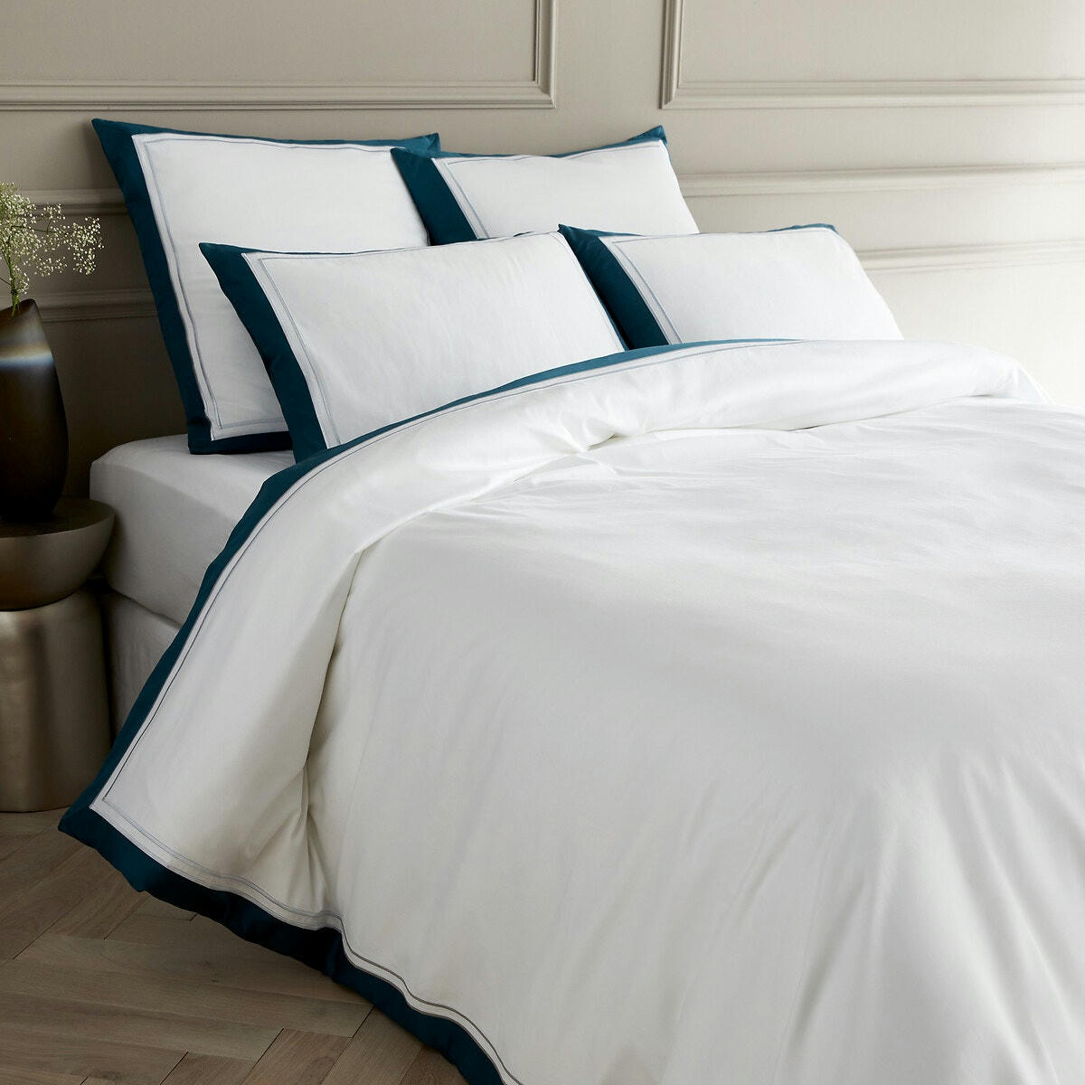 Housse de couette en satin de coton, Luxy