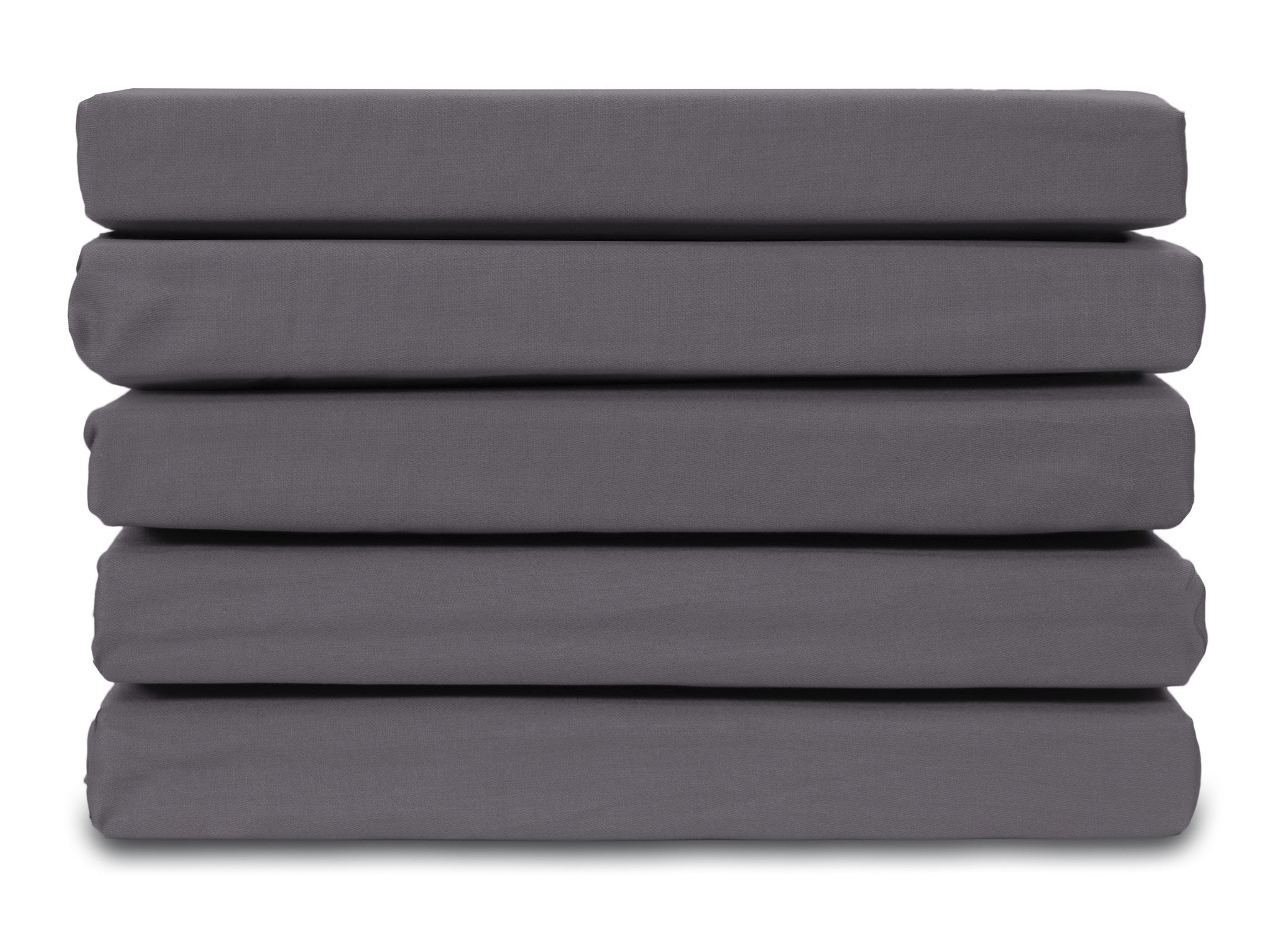 Ten Cate hoeslaken - 100% katoensatijn - 180x200 - antraciet