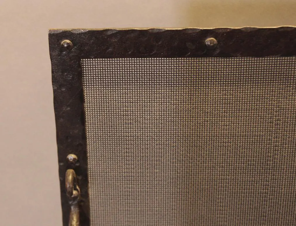 46860. Tall 1920's Fire Screen Circa 1920's