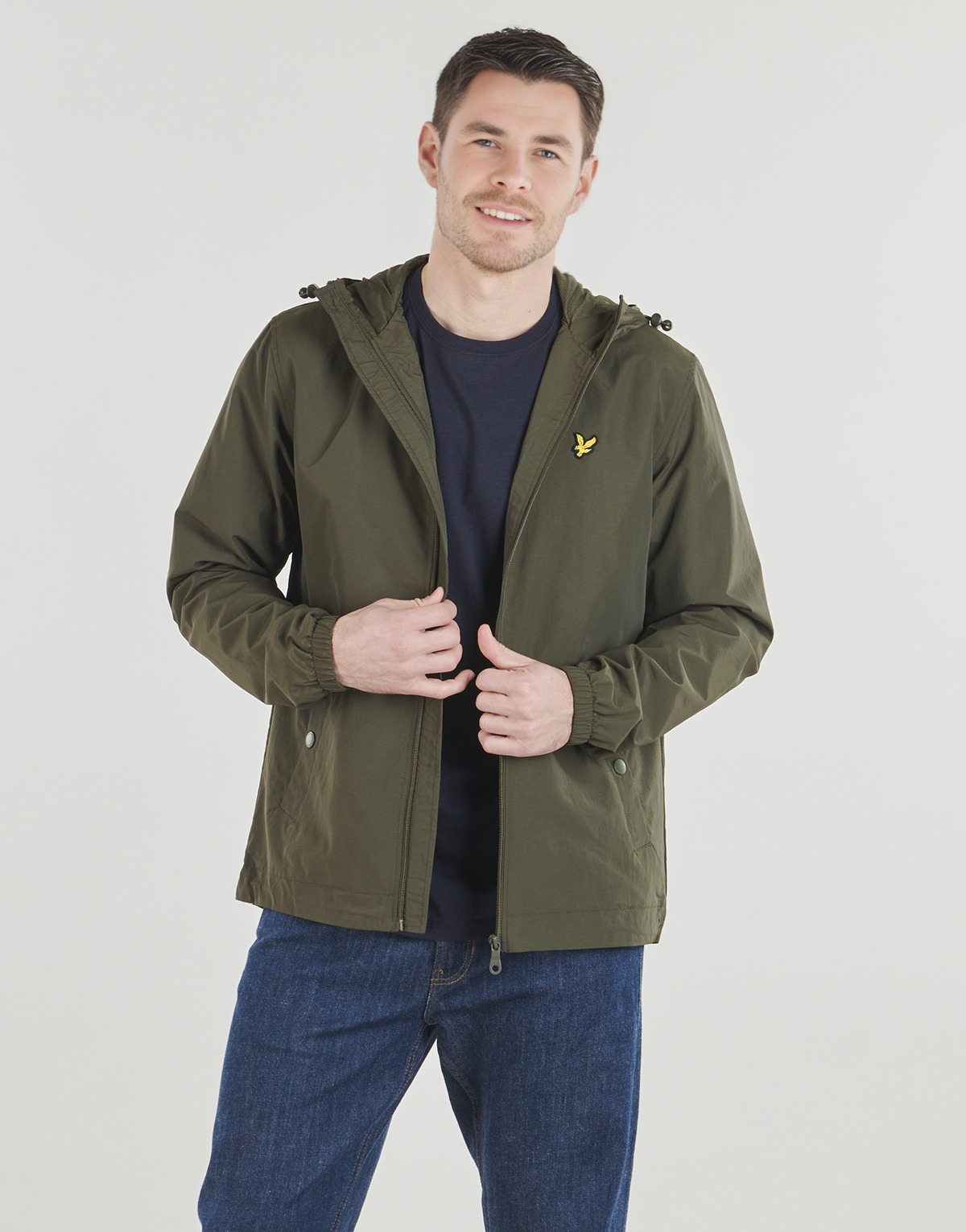 Lyle & Scott - Zip Through Hooded Jacket - Green