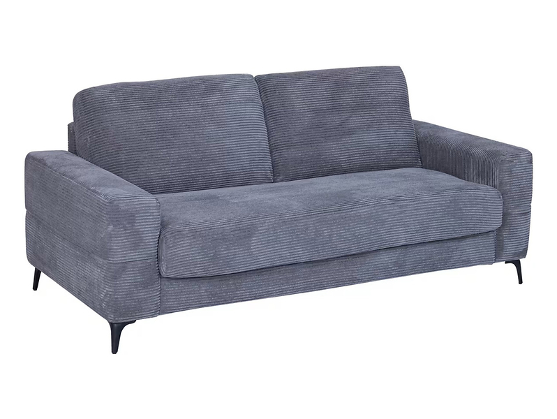 Sofa trzyosobowa rozkładana Kamila ciemnoszara