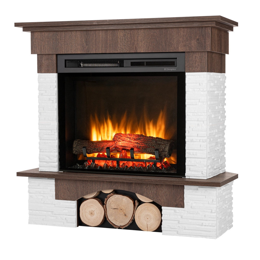 Kominek elektryczny Porto 23" XHD W01-Orzech Warmtec