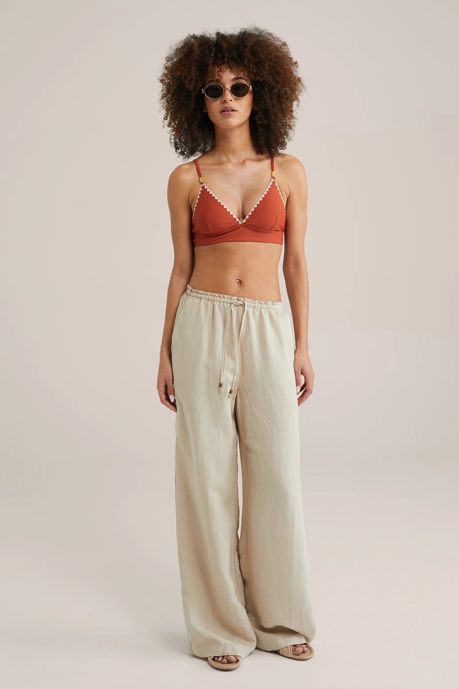 Dames bikinibroekje met embroidery