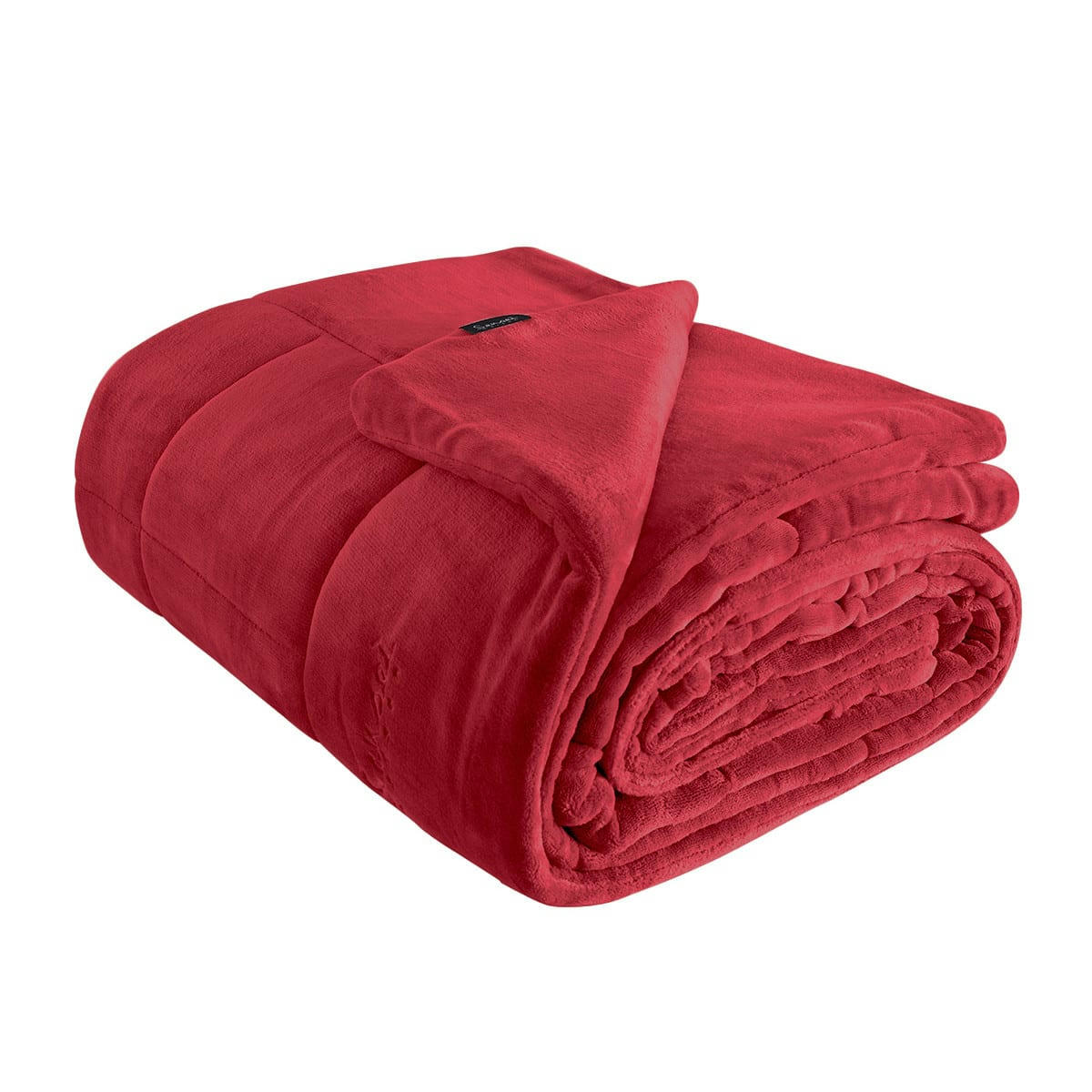 NISEKO - Couvre lit matelassé "tout doux" épais Cardinal 260x240 cm