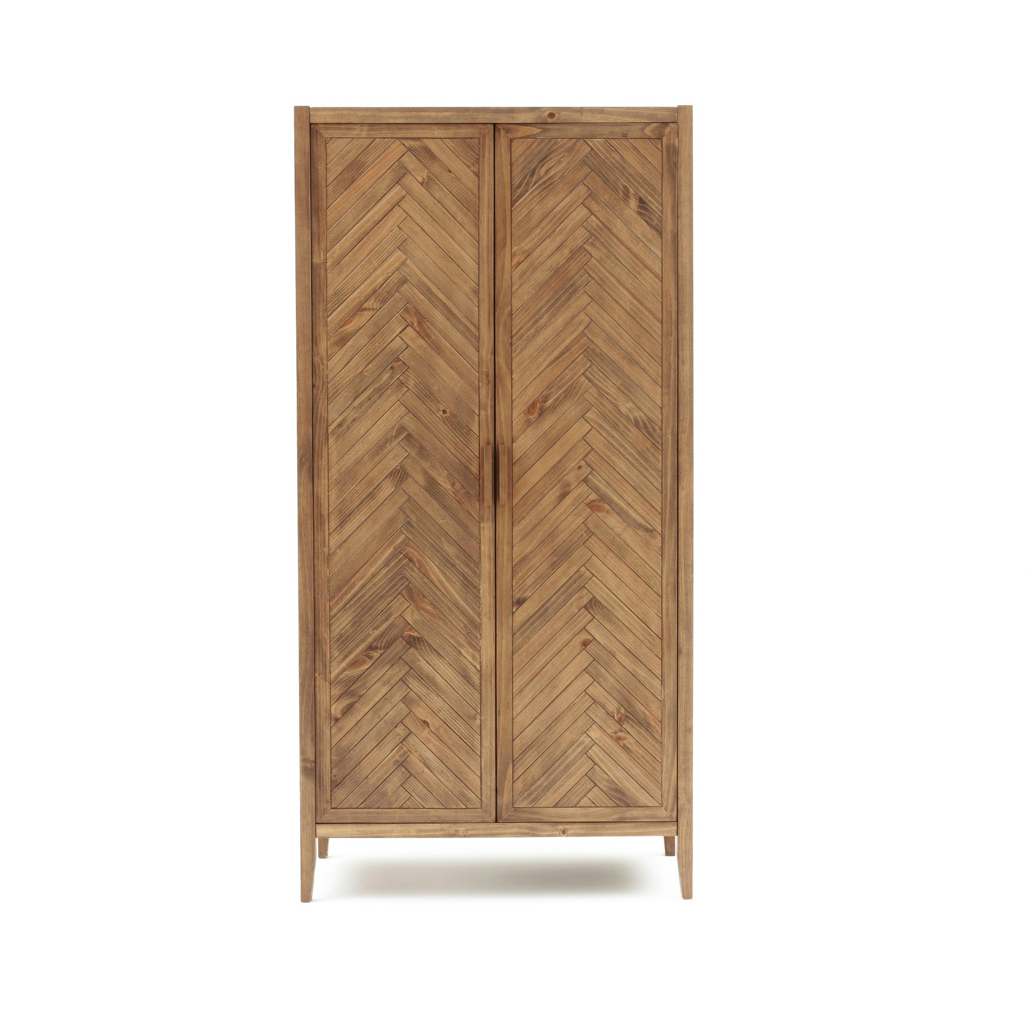Armoire 2 portes en pin massif NOTTINGHAM