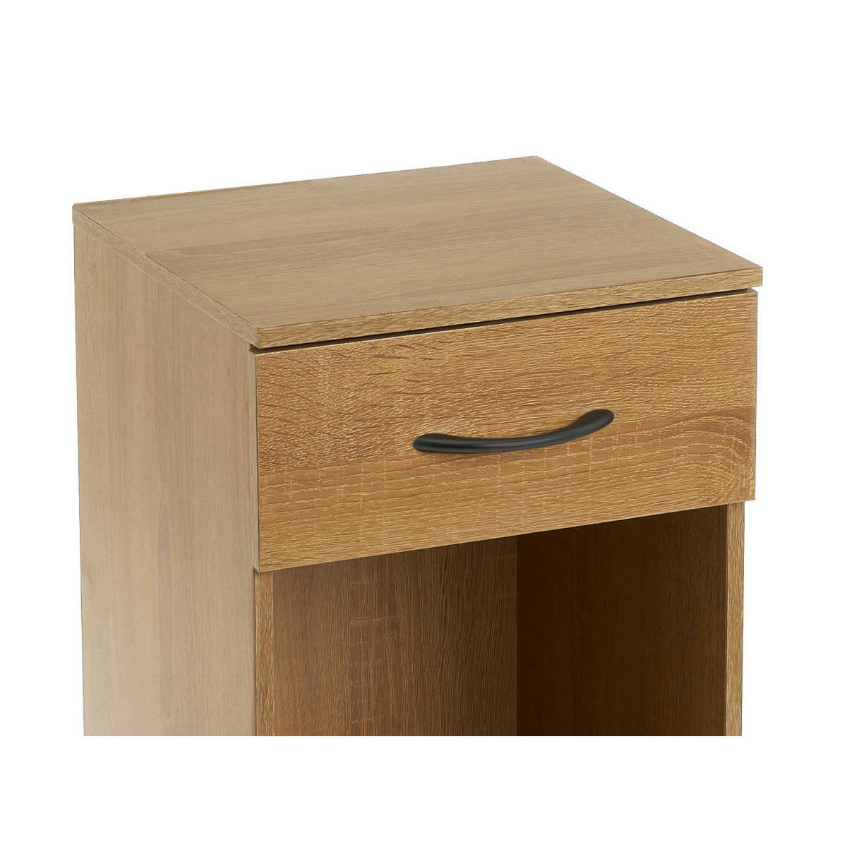 - Table de chevet basique en bois MDF 1 tiroir