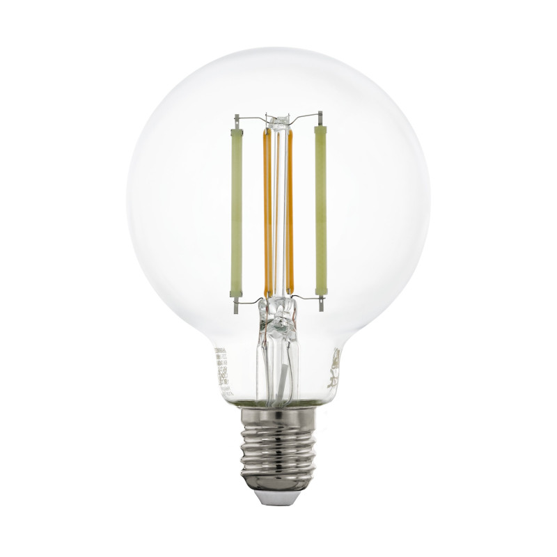 Ampoule LED G80 Connect Z transparente dimmable E27 6 W EGLO