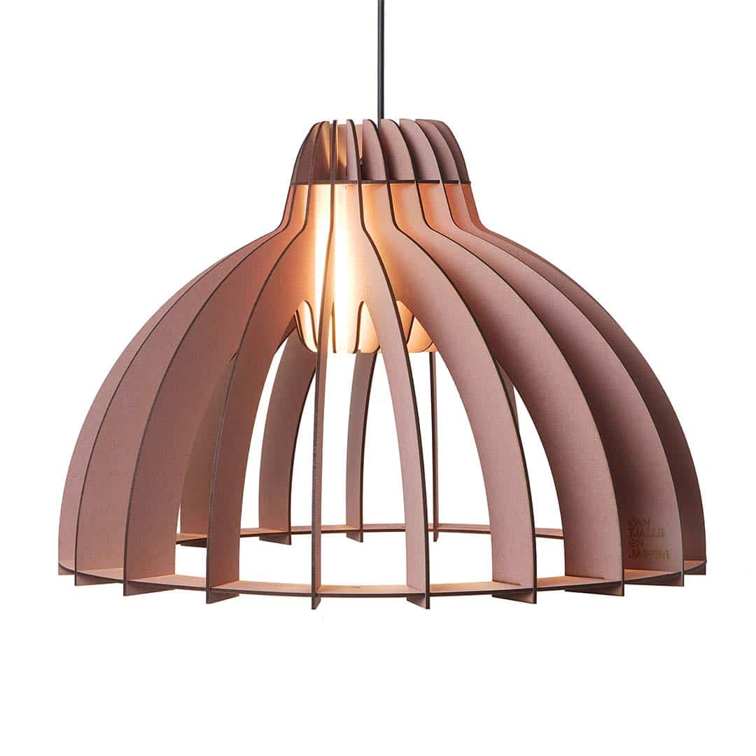 van Tjalle en Jasper - Granny Smith hanglamp - Standaard / Aged Pink