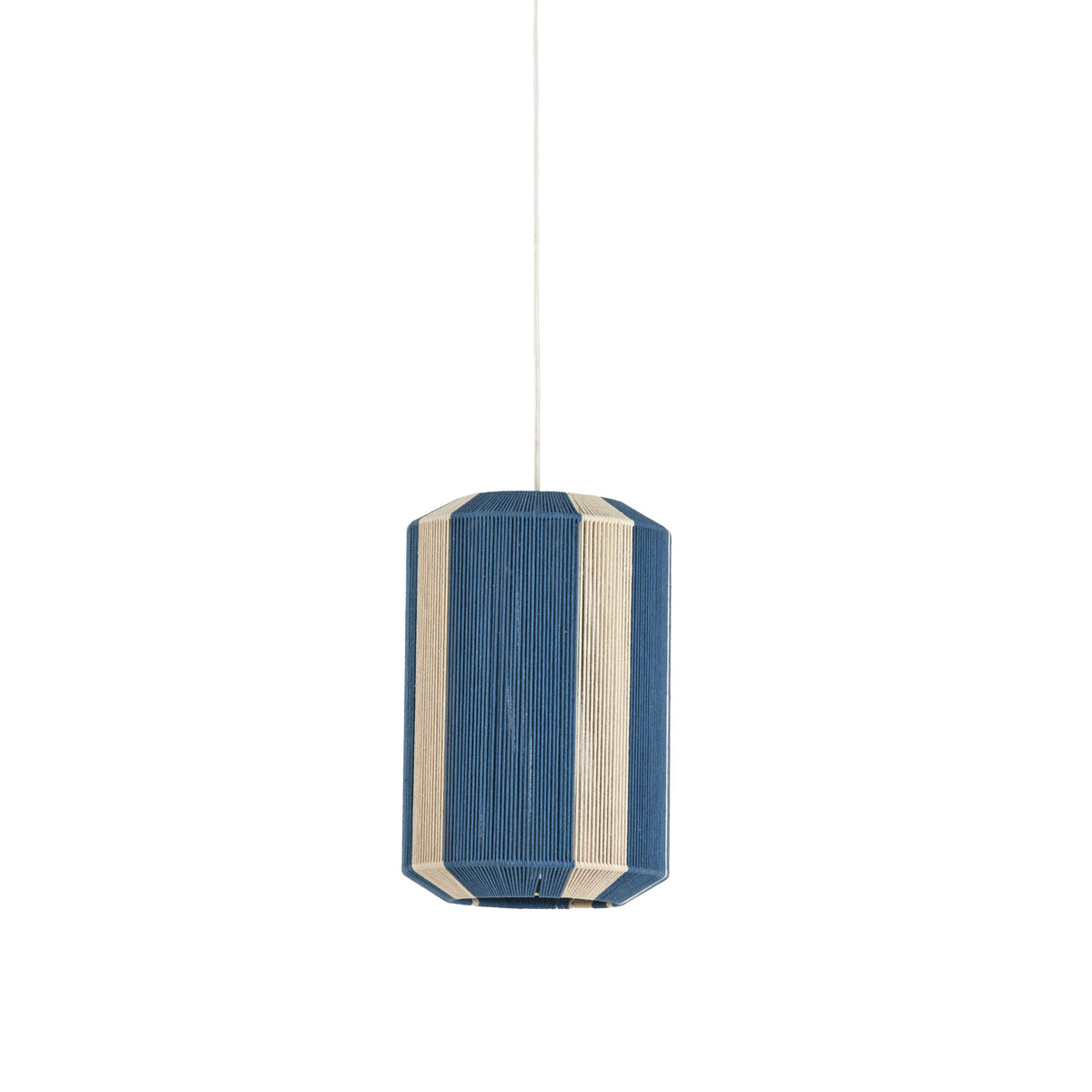 Light & Living hanglamp Kozana - blauw - Ø30cm