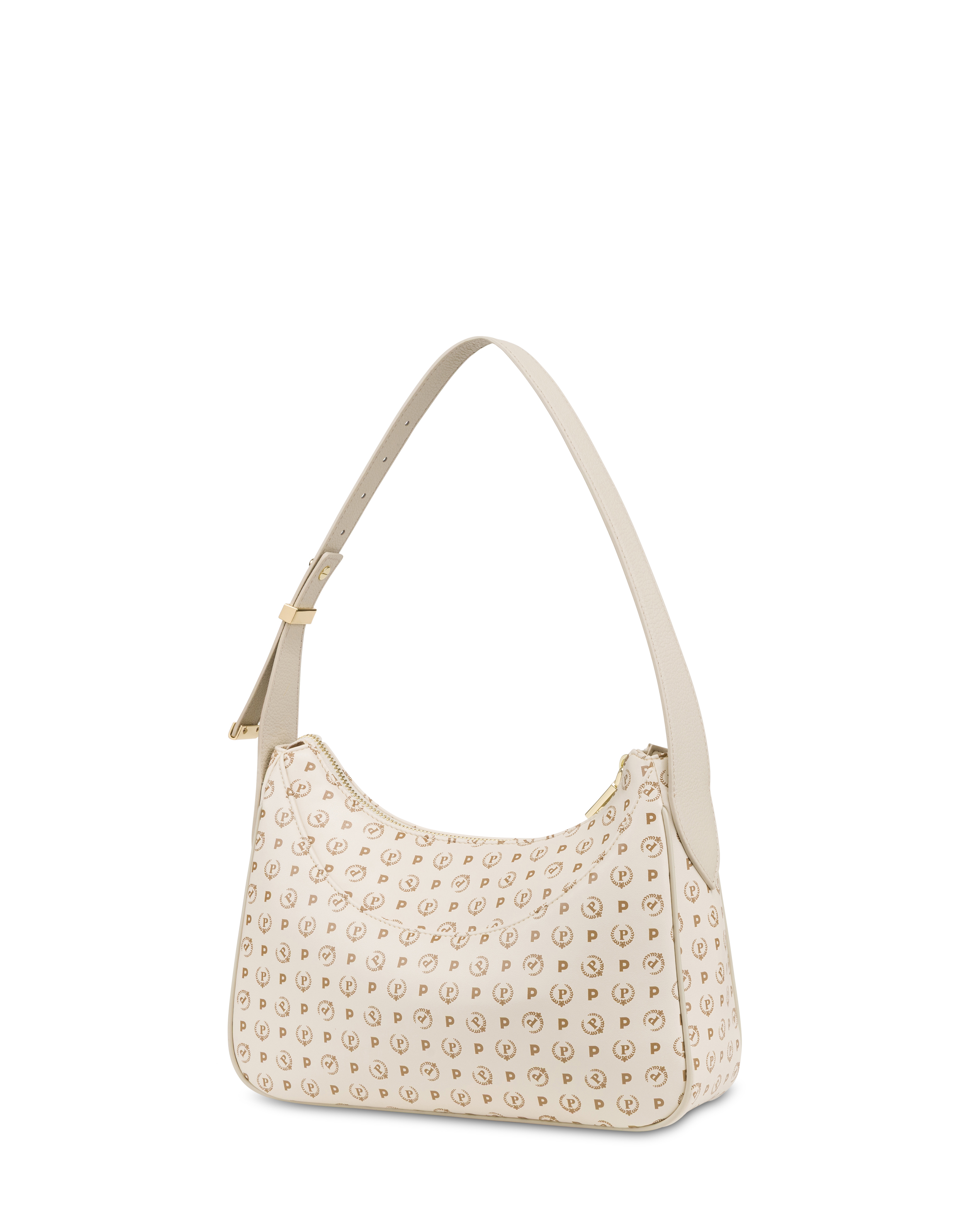 Hobo Bag Heritage In Soft Relief Avorio/avorio