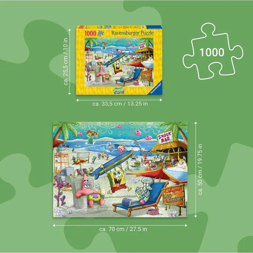 Puzzle SpongeBob Schwammkopf