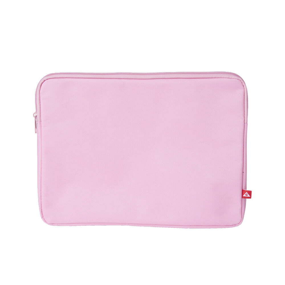Pochette protection ordinateur polyester vert 34x24x2cm