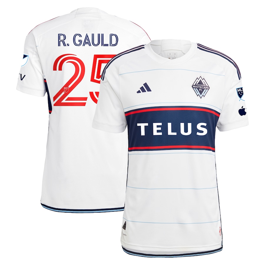 Ryan Gauld Vancouver Whitecaps FC adidas 2023 Bloodlines Authentic Player Jersey - White