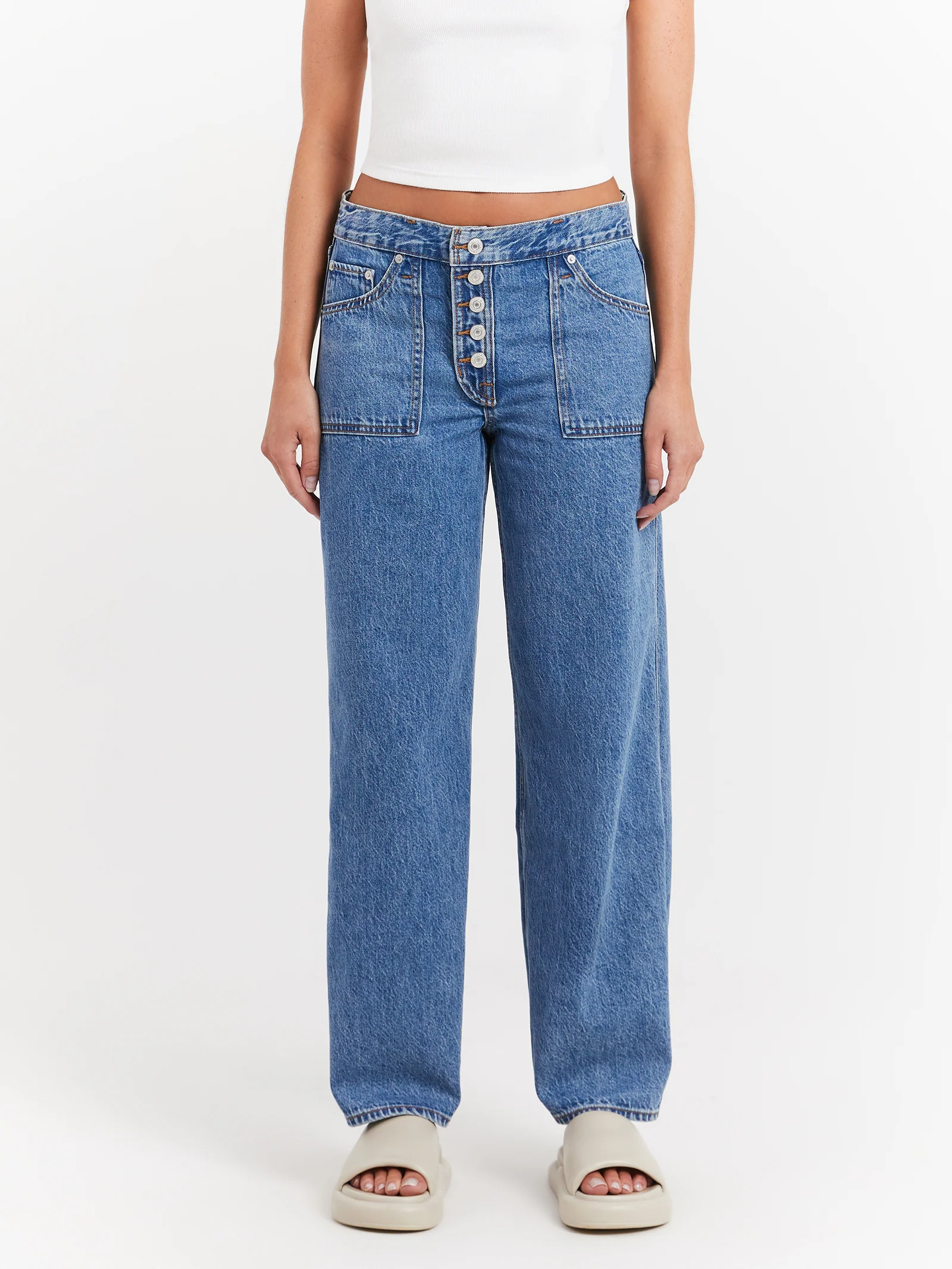 Reversible Baggy Dad Jeans