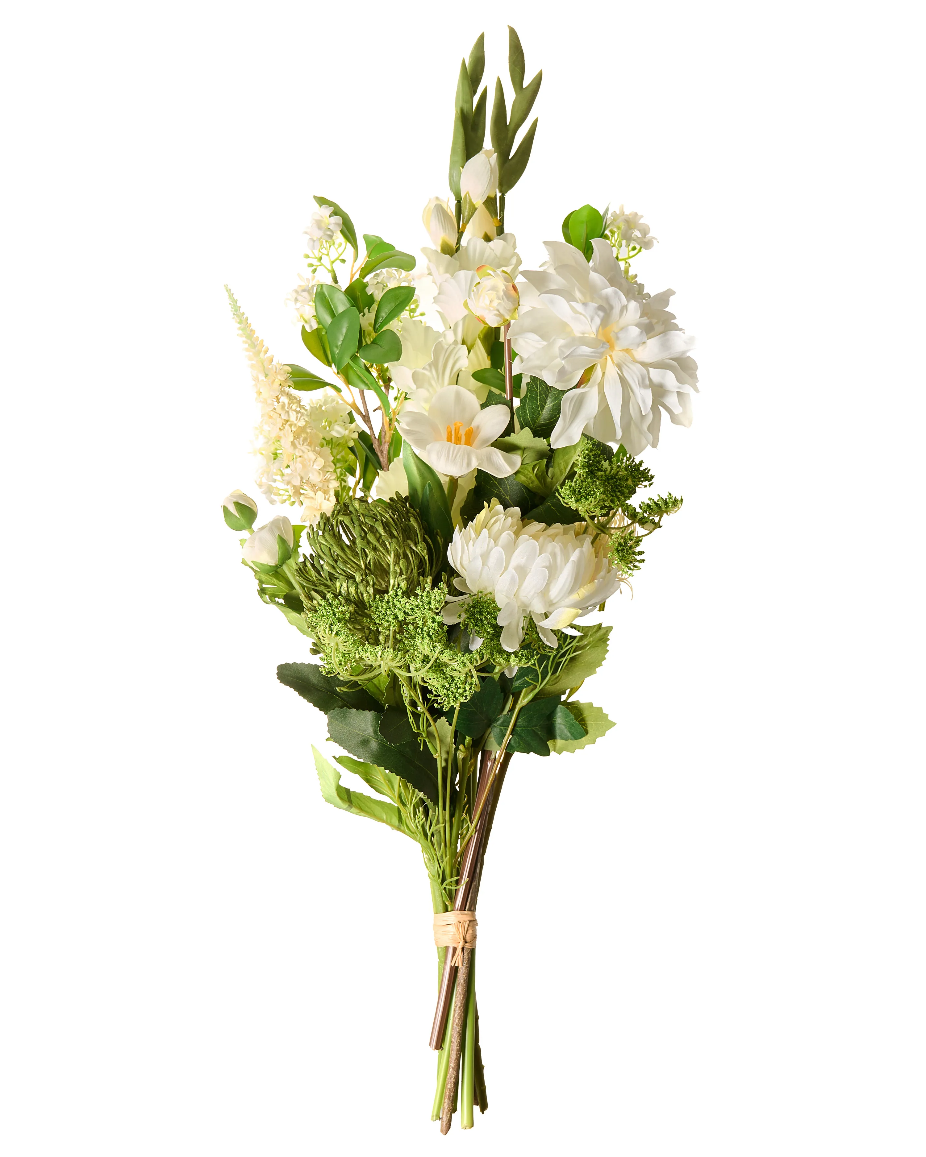 Artificial Flower Bouquet LOURO 70 cm White