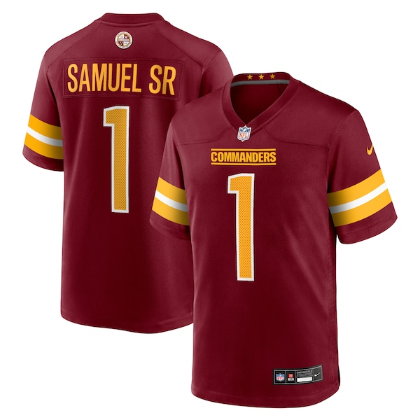 Deebo Samuel Sr Washington Commanders Nike Game Player Jersey - Burgundy